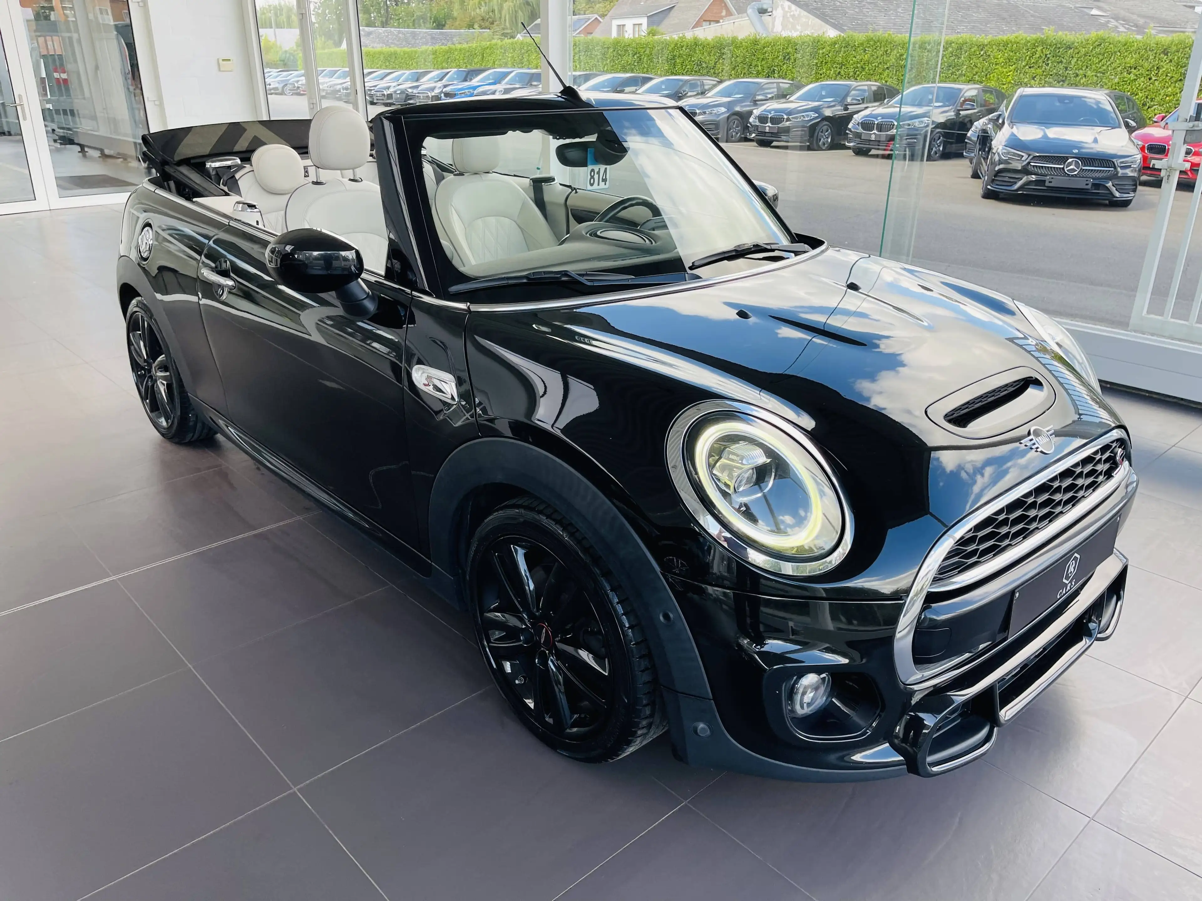 MINI Cooper S Cabrio 2.0iA *** GARANTIE + PACK JCW + LED + GPS + CUIR *** — photo 4