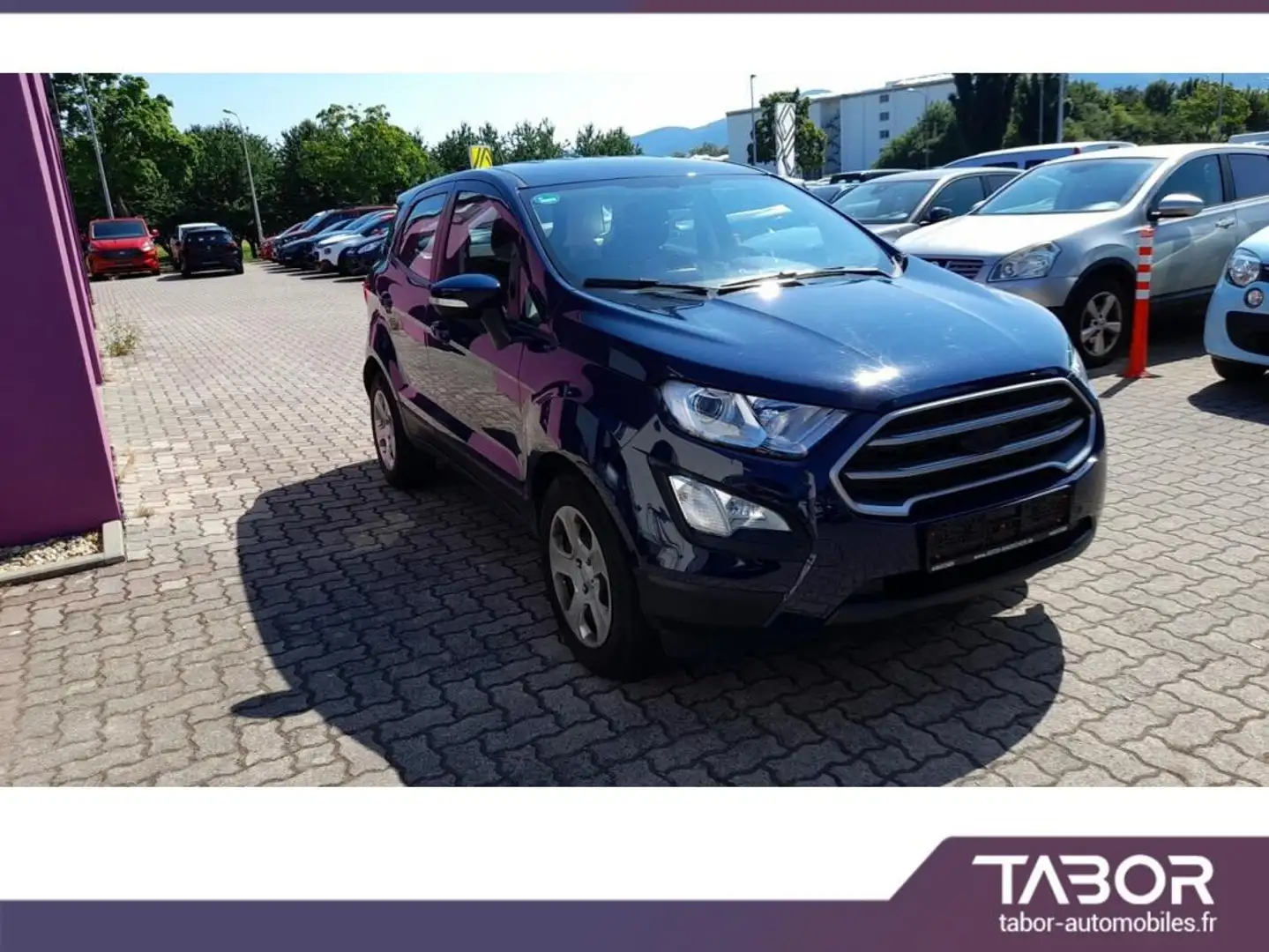 Ford EcoSport 1.0 EB 125 Aut. Trend radars Bleu - 2