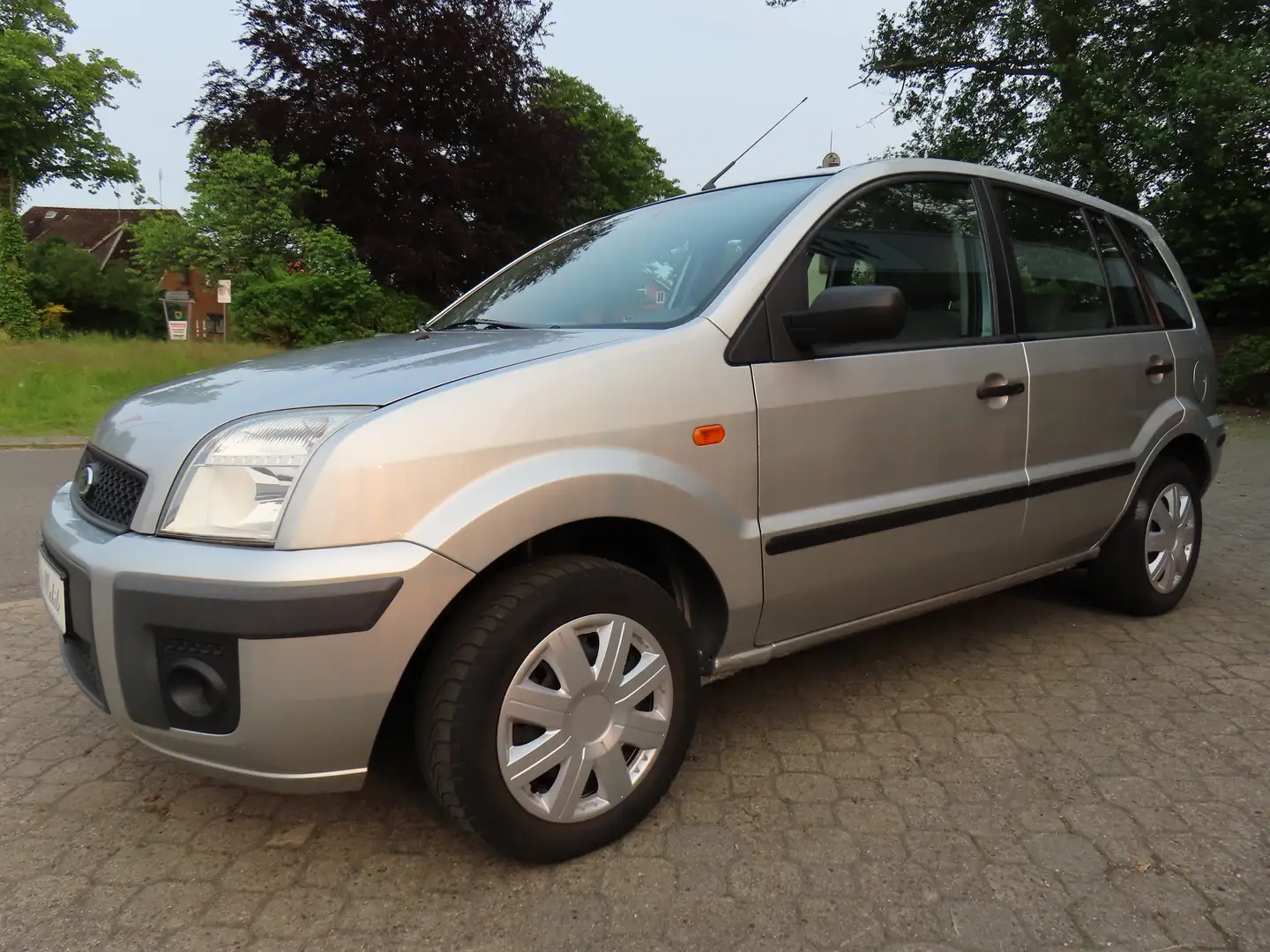Ford Fusion 1.4 Viva*nur 100 TKM*2.Hand*HU neu*Klima*ZV*Euro 4 Argent - 2