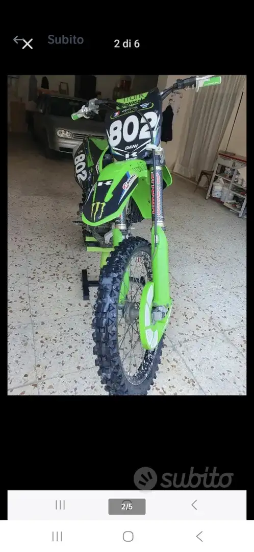 Kawasaki KX 250 Verde - 2