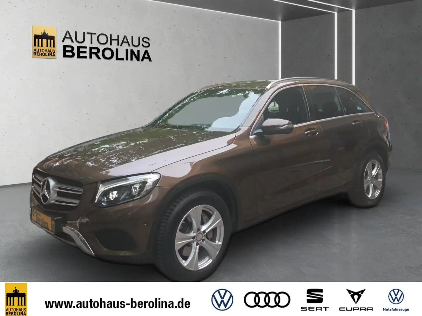 Mercedes-Benz GLC 250 4MATIC Aut. *AHK*GRA*SHZ* Brun - 2