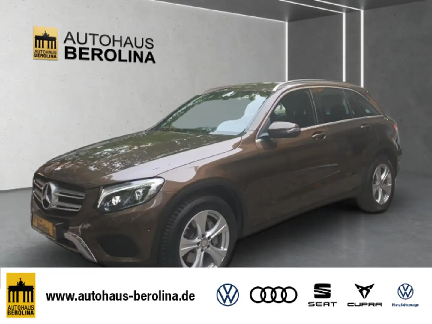 Mercedes-Benz GLC 250 4MATIC Aut. *AHK*GRA*SHZ* Brun - 1