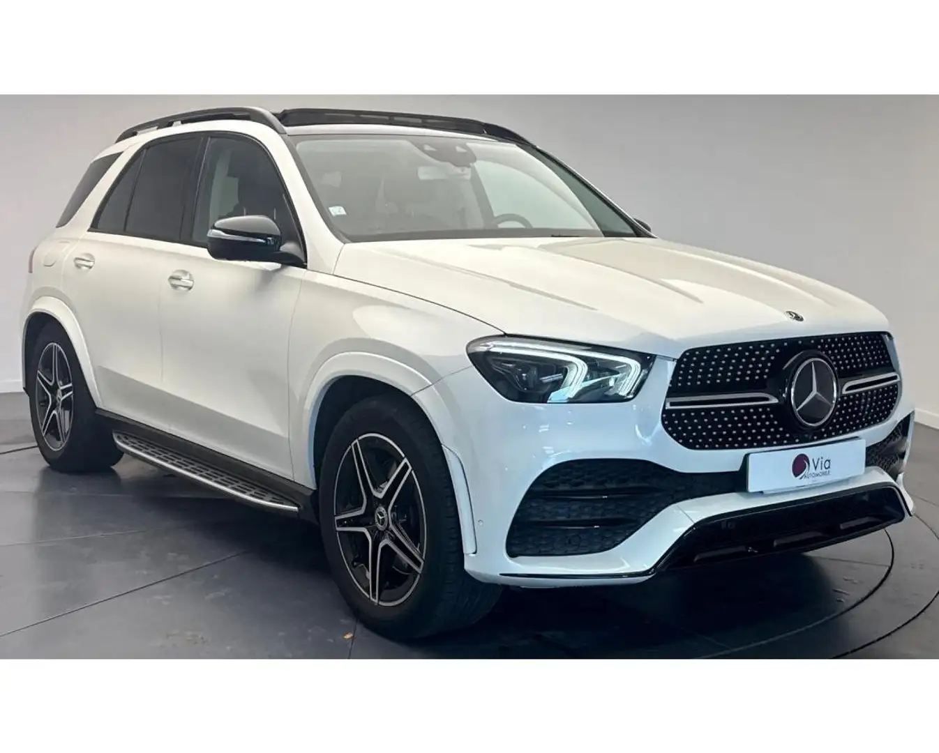Mercedes-Benz GLE 300 300 d AMG Line 4-Matic 7 places Blanc - 2