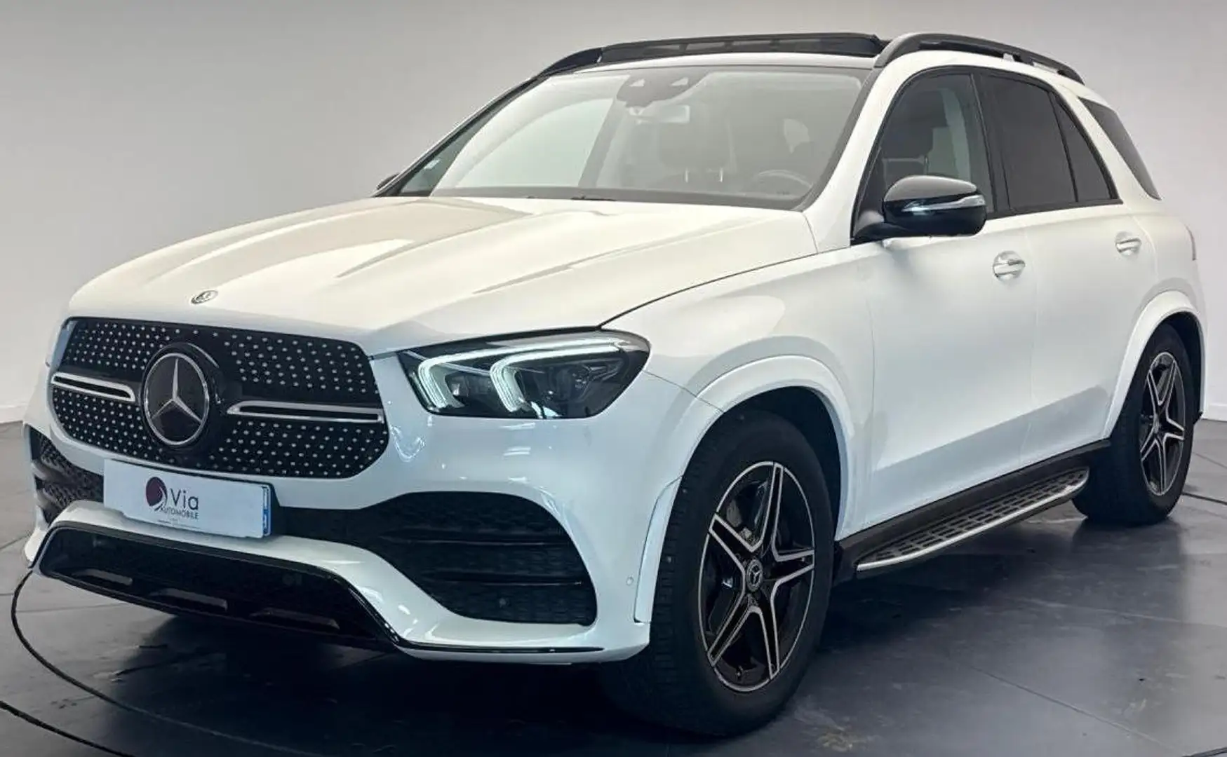 Mercedes-Benz GLE 300 300 d AMG Line 4-Matic 7 places Blanc - 1