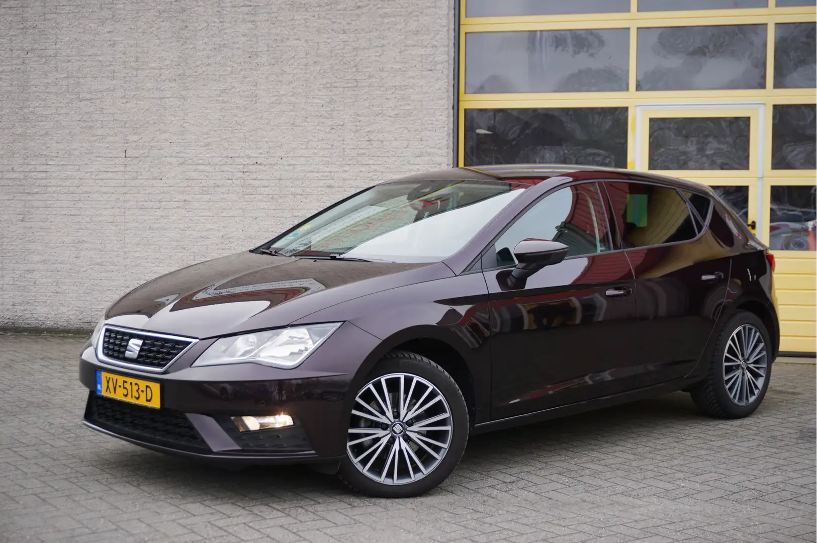 SEAT Leon 1.6 TDI Automaat! Xcellence BJ2019 Lmv 17" | Led | Fioletowy - 2