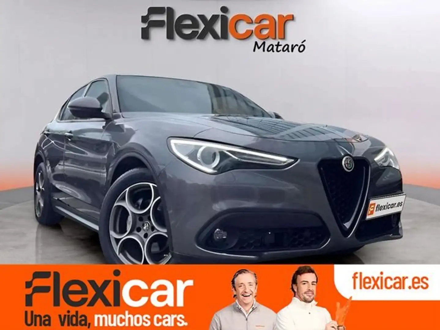 Alfa Romeo Stelvio 2.2 Diésel 118kW (160CV) Competizione Gris - 1