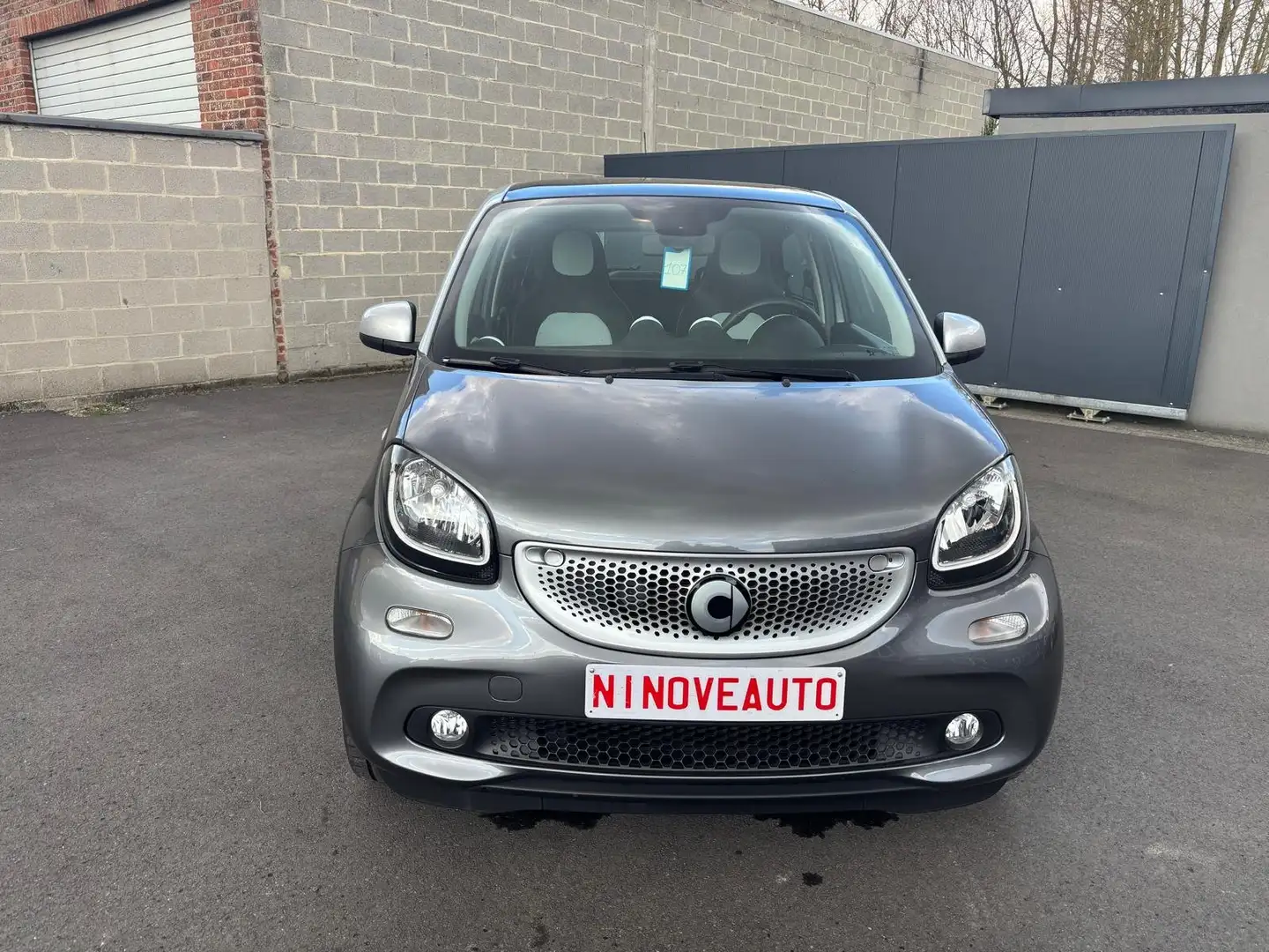 smart forFour 1.0i Passion*PANO BLUETH PARKSENSOR CRUISE Gris - 1