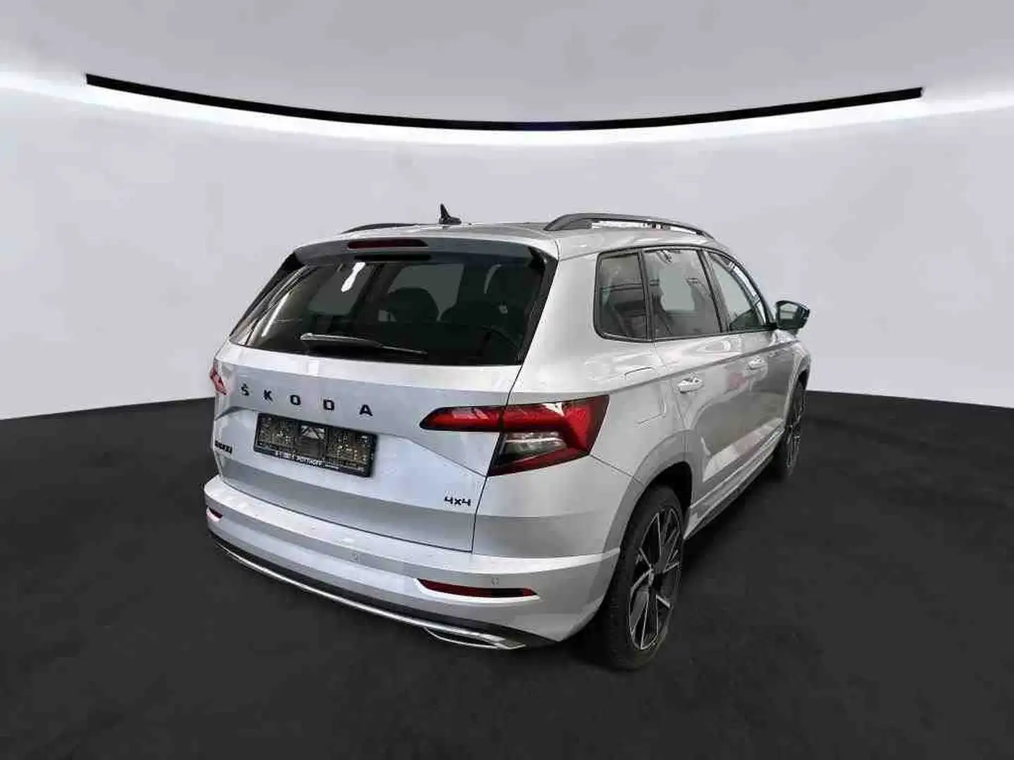 Skoda Karoq 2.0 TSI DSG 4x4 SPORTLINE AHK NAVI PDC ACC Silber - 2