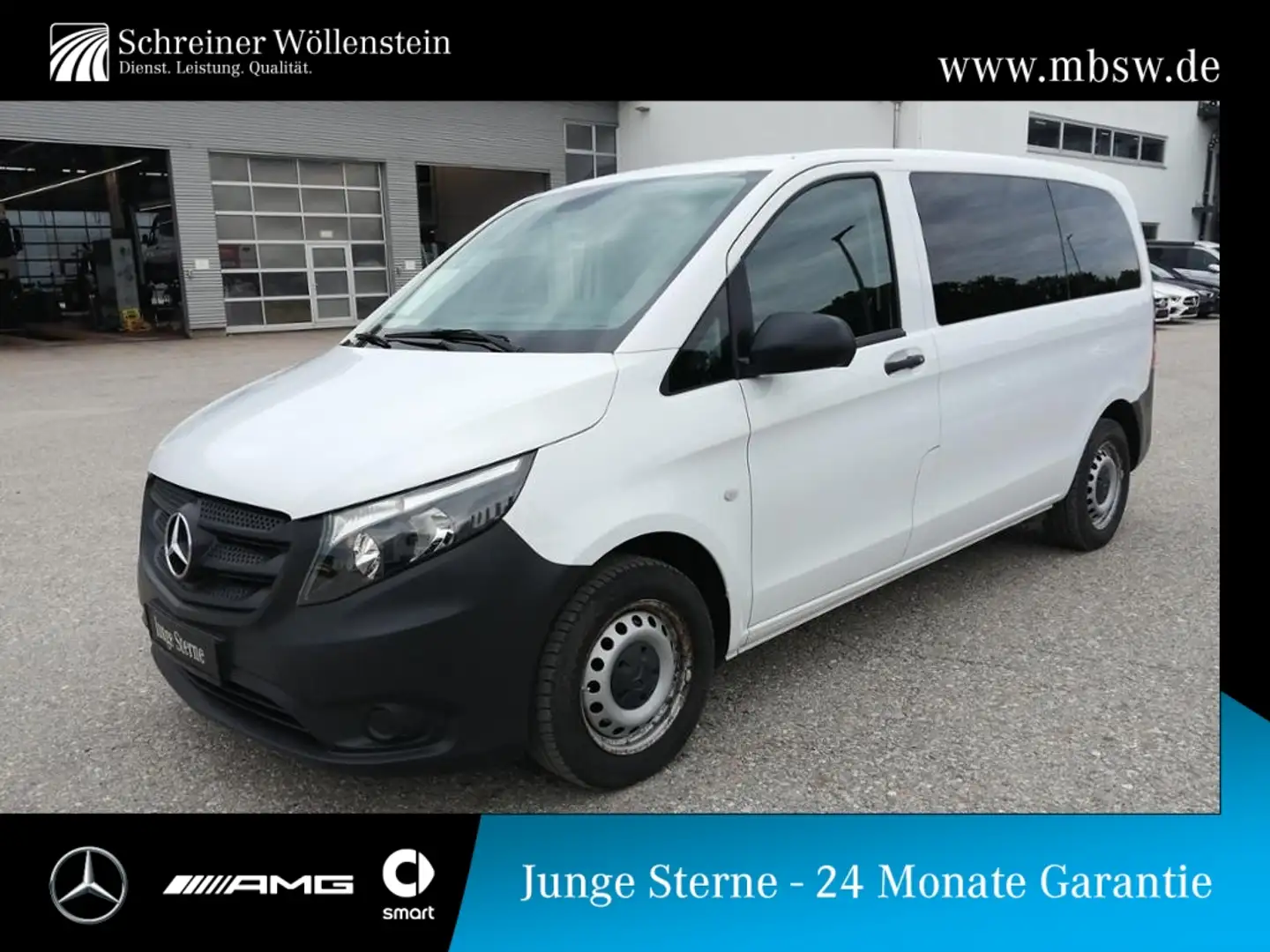 Mercedes-Benz Vito 116 CDI Mixto K *Automatik* AHK 2,5t*Navi* Blanc - 1