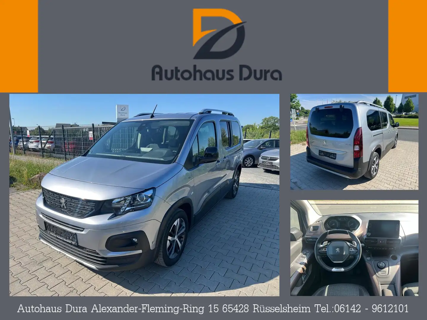 Peugeot Rifter BlueHDI 130 Allure L2 GT Line Aut. Navi Gris - 1