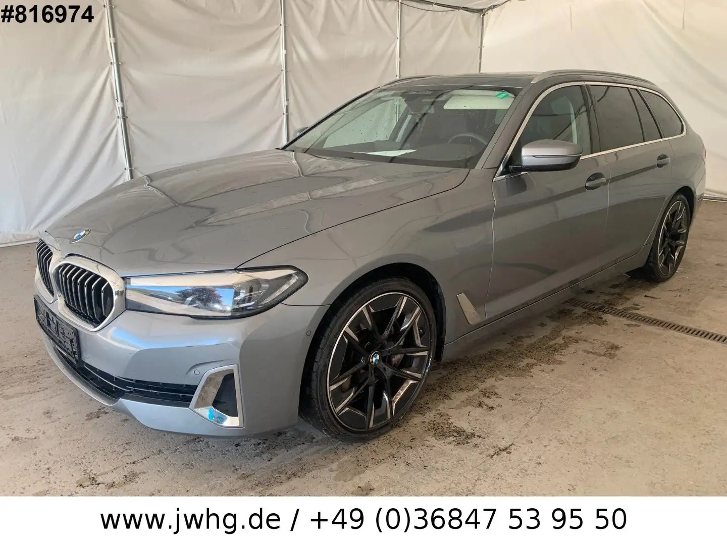 BMW 530 xD Luxury UVP94t€ Panorama DrvingProf 20" Gris - 1