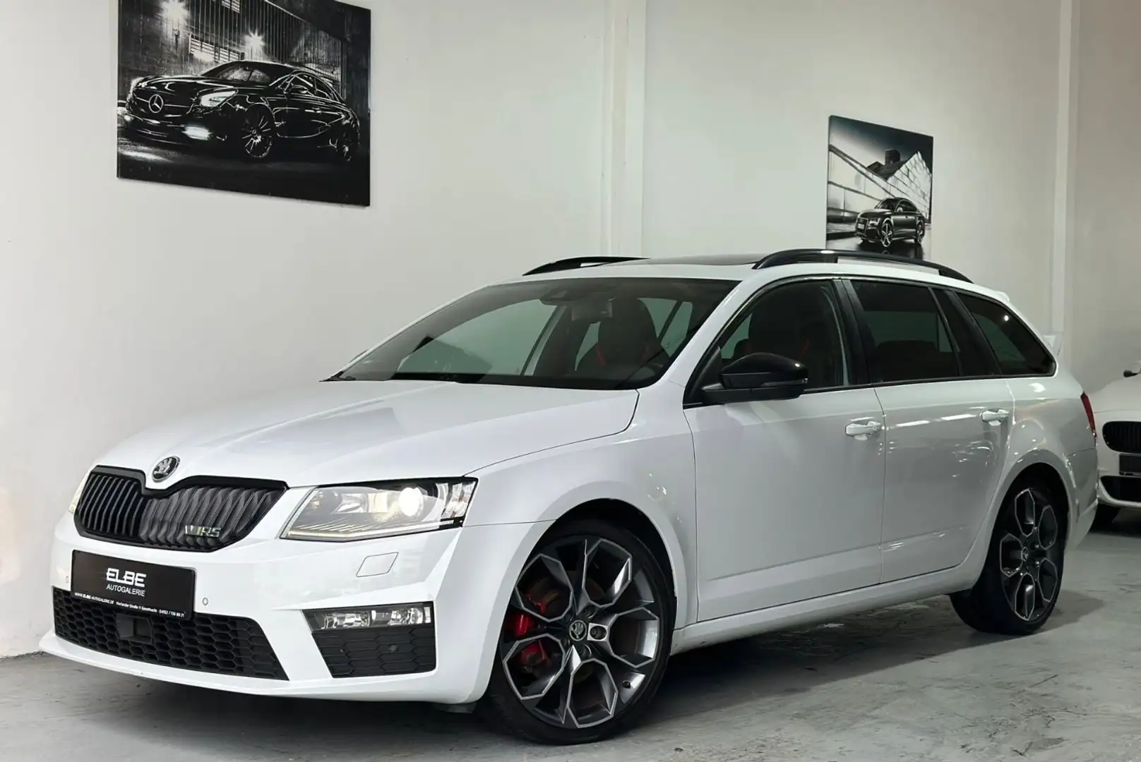 Skoda Octavia Combi 2.0 TDI DSG RS Voll 2.Hand EURO6 Wit - 2
