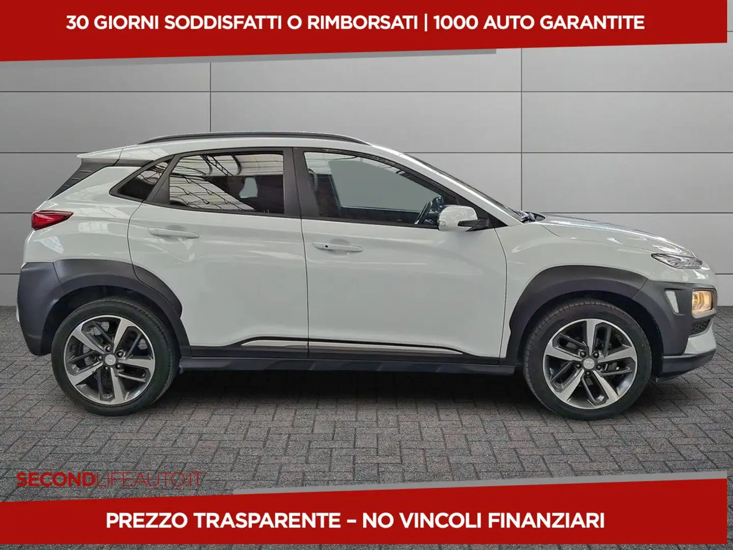 Hyundai KONA 1.0 t-gdi Xpossible 2wd 120cv my18 Bianco - 2