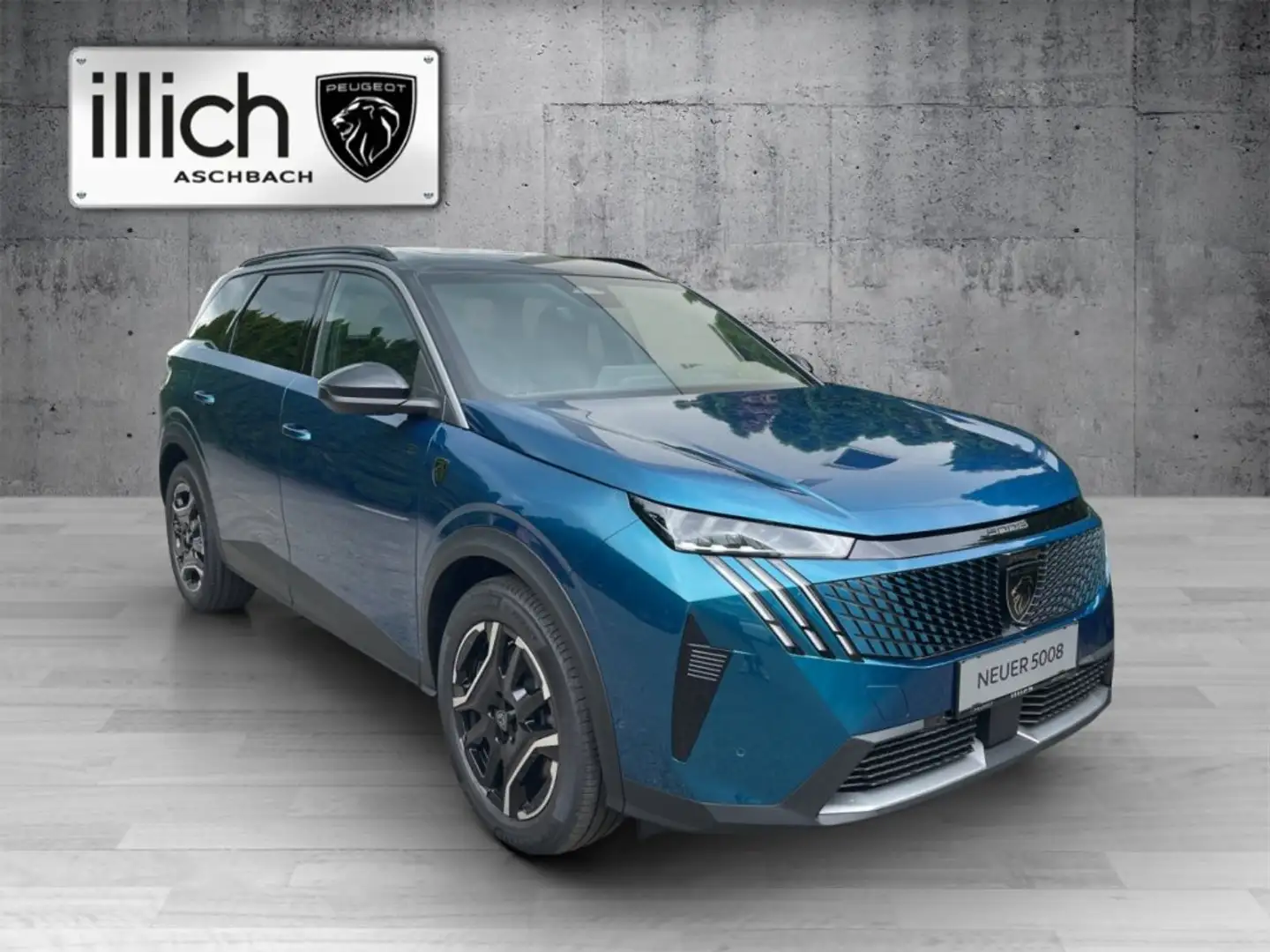 Peugeot 5008 GT Plug-in Hybrid 195 e-DCS7 Blau - 1