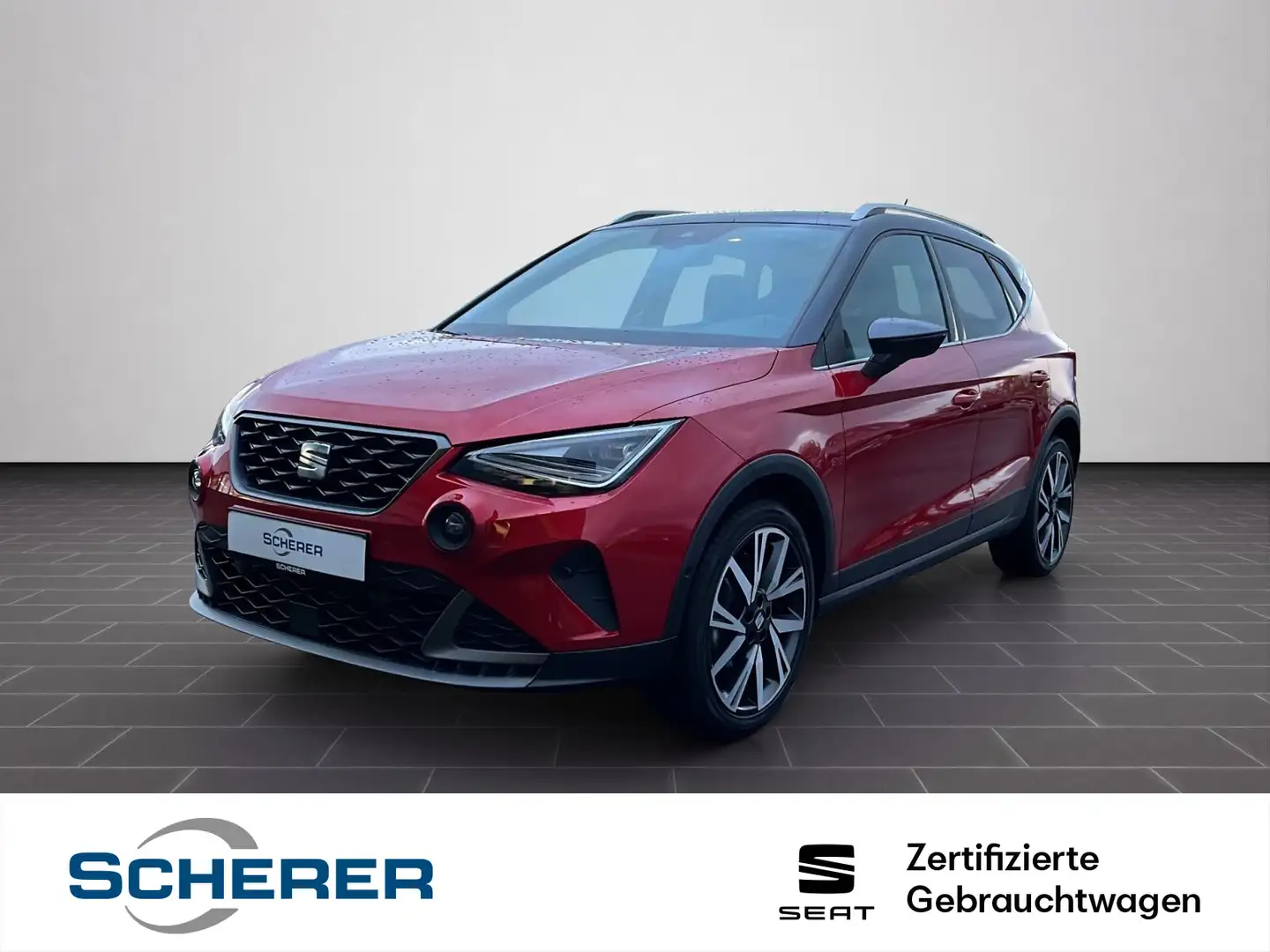 SEAT Arona FR 1.0 TSI NAVI CARPLAY SHZ ACC PDC Rot - 1