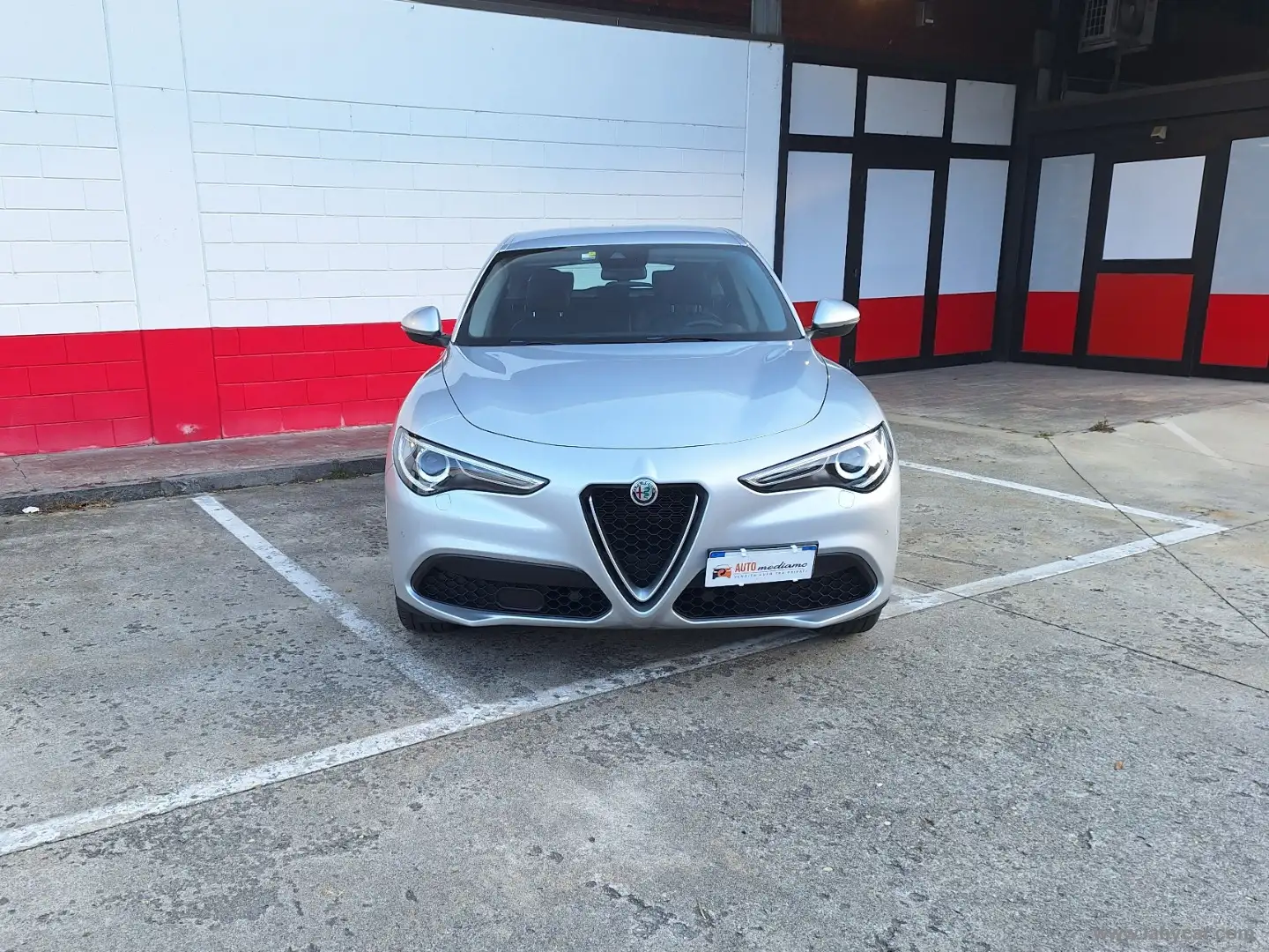 Alfa Romeo Stelvio 2.2 190CV AT8 ADAPTIVE CC CAMERA APPLE ANDROID Grigio - 2
