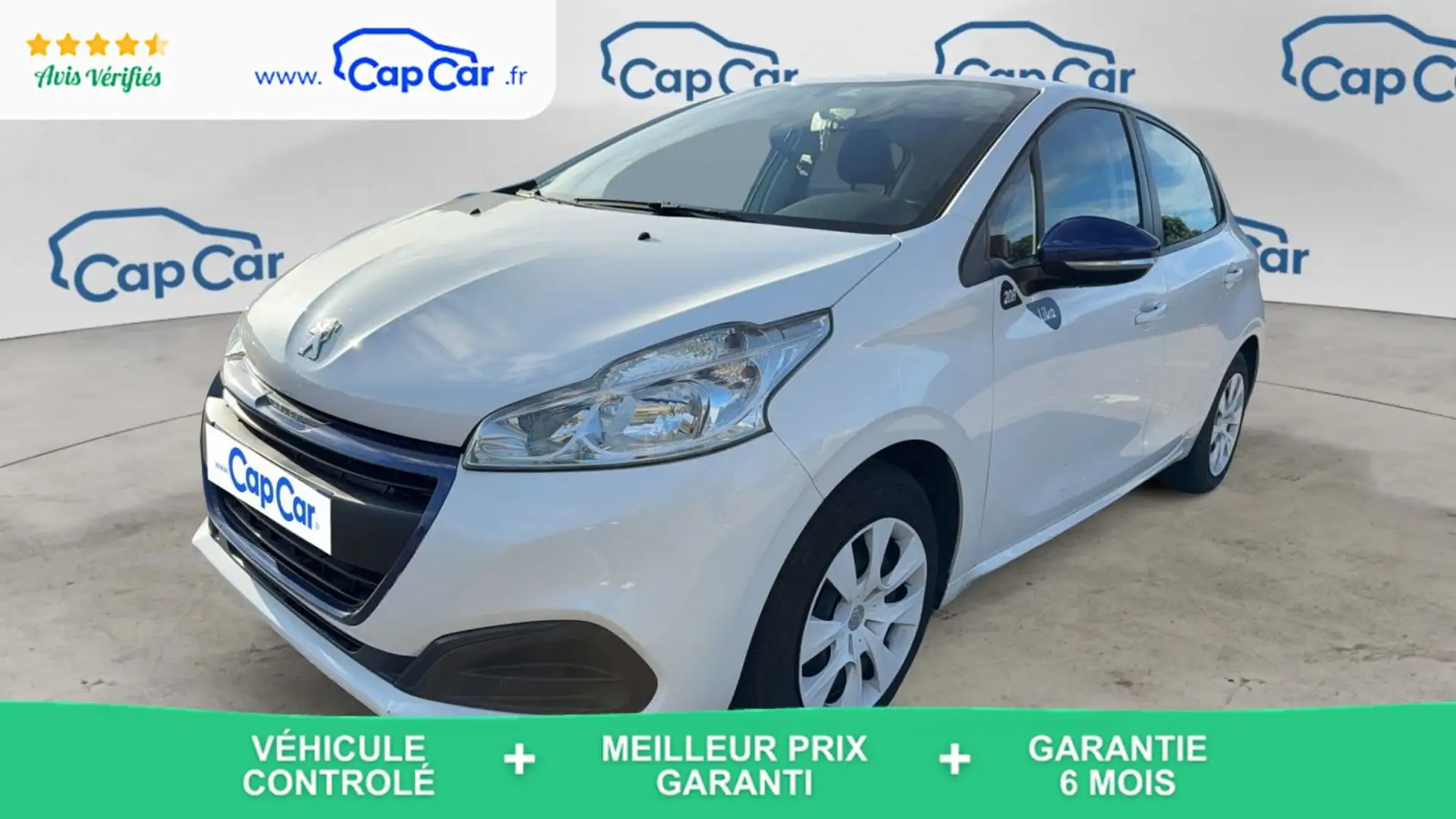 Peugeot 208 II 1.0 PureTech 68 Like Blanc - 1