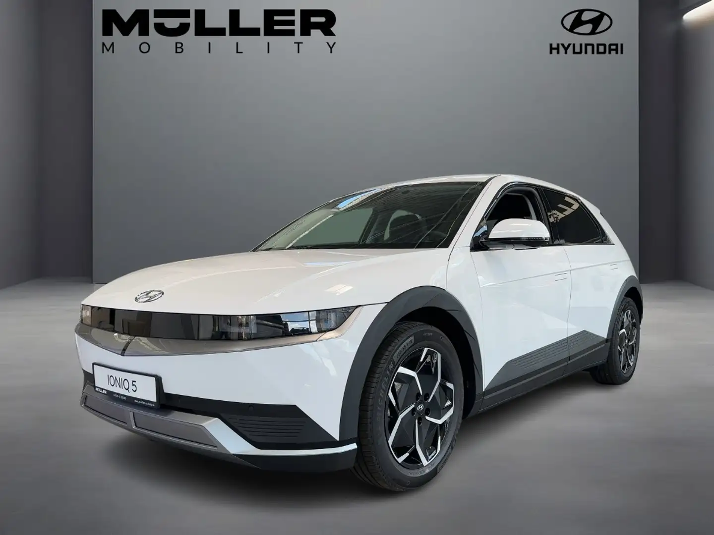 Hyundai IONIQ 5 77,4 kWh TWA|CarPlay|Sitzhz|Distronic Weiß - 1