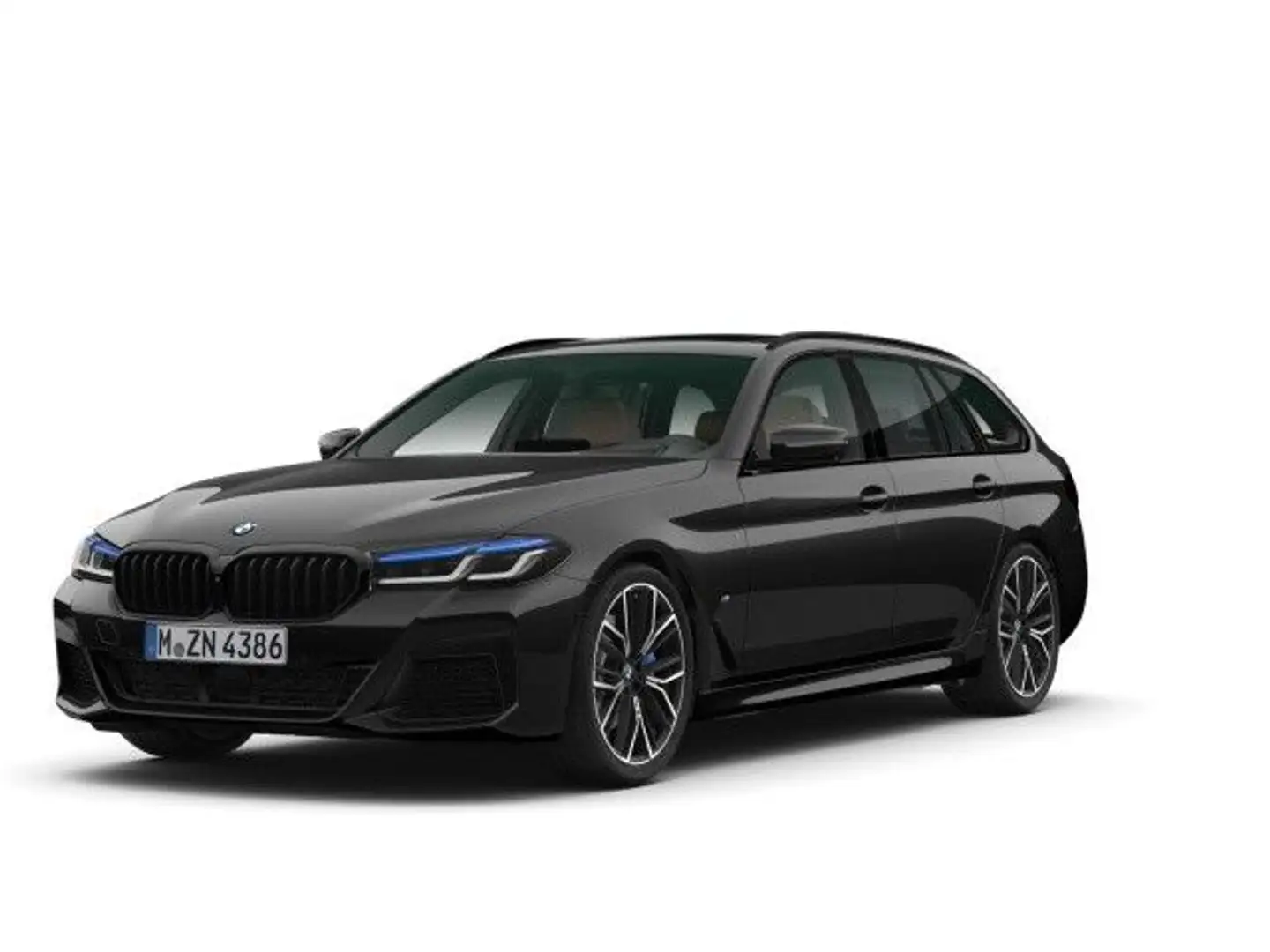 BMW 540 d xDrive Touring M Sport STHZ Laserlicht Pano Schwarz - 1