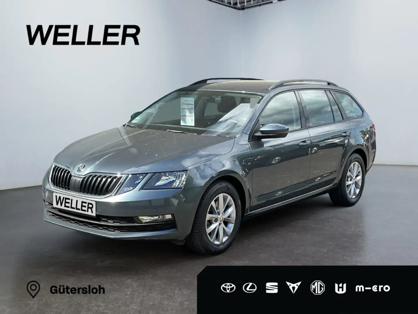 Skoda Octavia Combi 2.0 TDI 4x4 DSG Ambition *PDC*CarPlay* Gris - 1