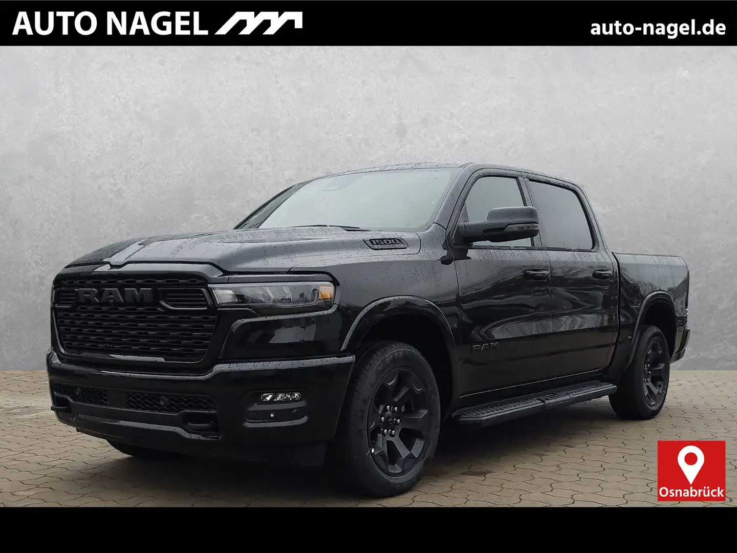 Dodge RAM RAM 1500 Crew Cab 4x4 Big Horn *MY25* LPG GSD Negro - 1