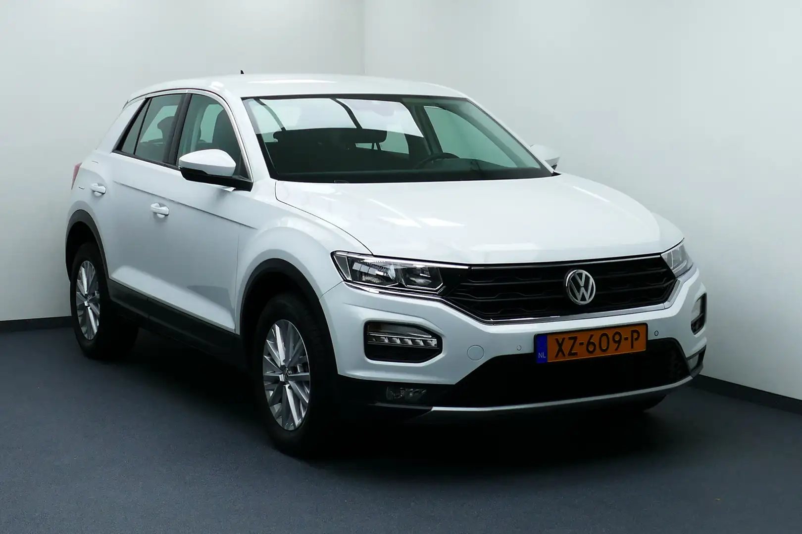 Volkswagen T-Roc 1.0 TSI Style. Clima, Cruise, Stoelverw, PDC V+A, Blanc - 1