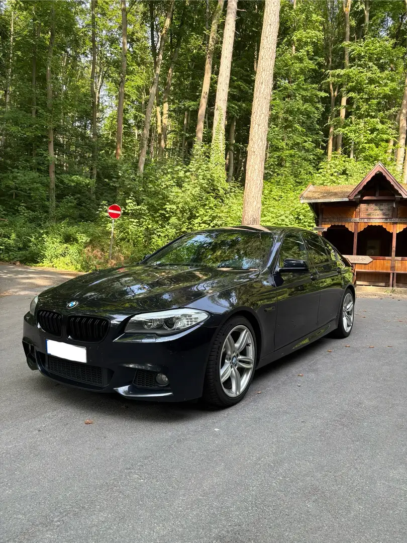 BMW 520 BMW F10 520d M Paket ab Werk 8-Sport-Aut. TÜV NEU Negro - 1