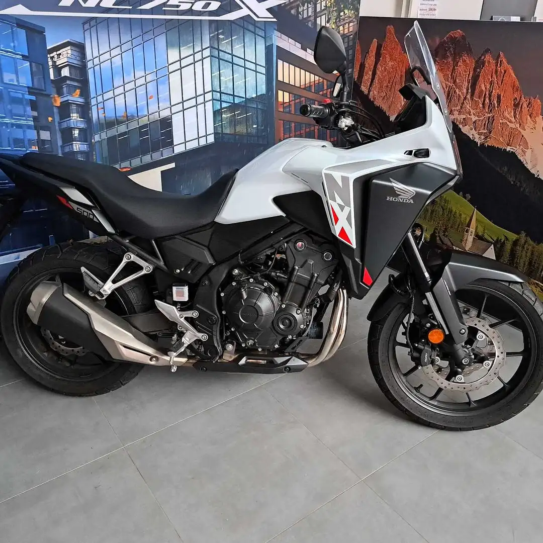 Honda NX 500 NX500 Blanc - 1