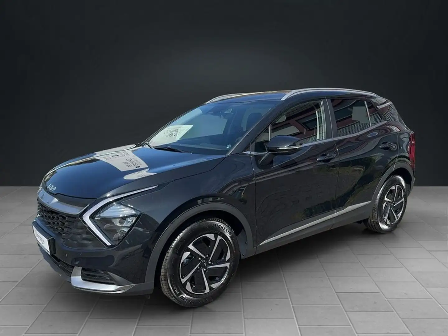 Kia Sportage SPORTAGE 1.6T 48V 2WD DCT VISION KOM Zwart - 2