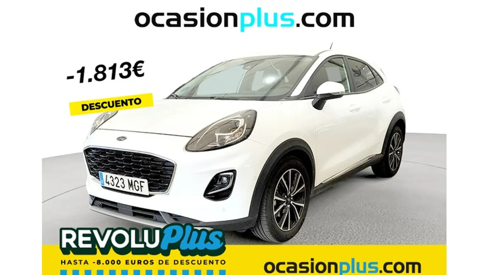 Ford Puma 1.0 EcoBoost MHEV Titanium Design 125 Weiß - 1