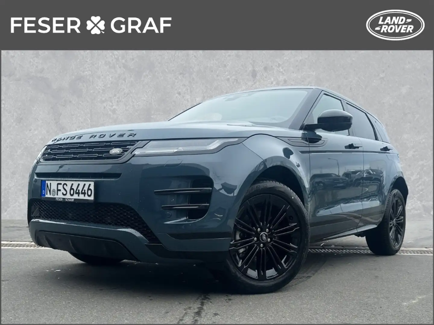 Land Rover Range Rover Evoque D200 Dynamic SE 20'' Winter,BlackPak Blau - 1