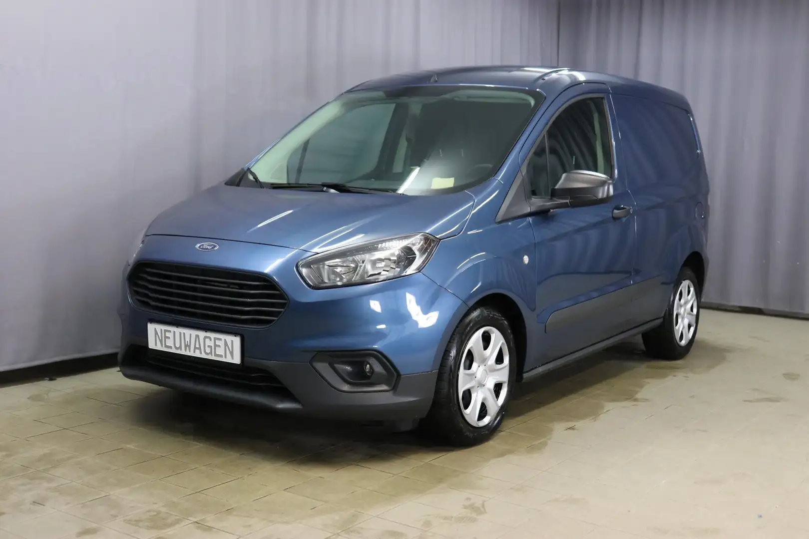 Ford Transit Trend 1.5 TDCi 74kW, Lederlenkrad, Klimaautomat... Blau - 1