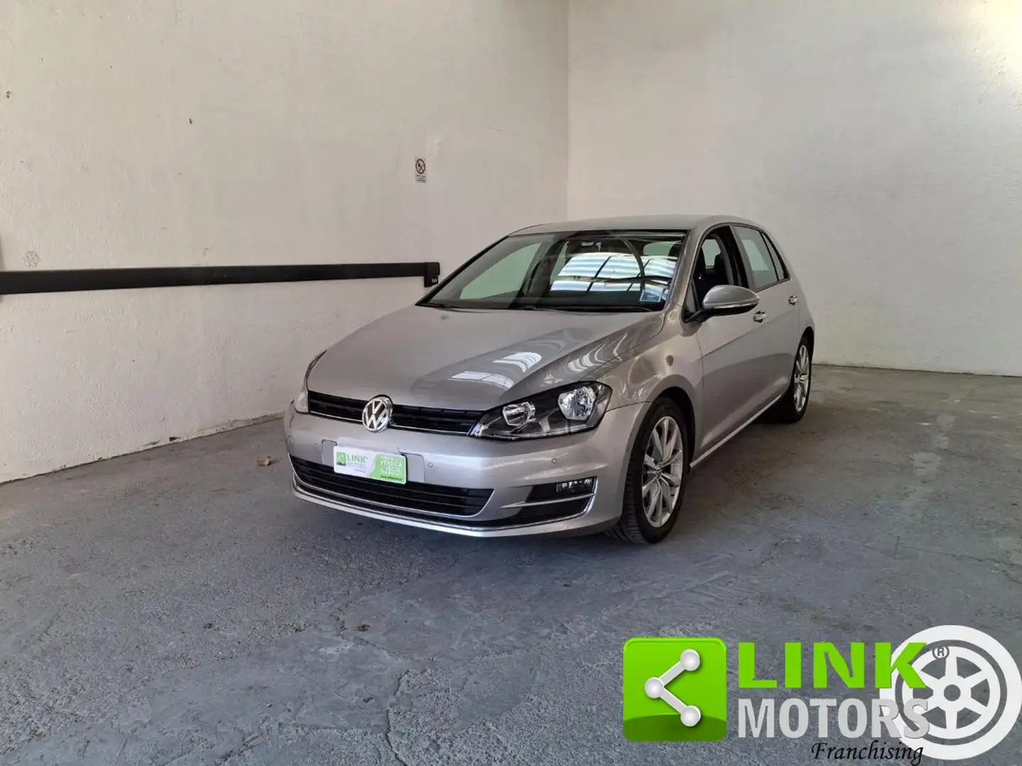 Volkswagen Golf 1.6 TDI 110CV Highline BlueMotion GARANZIA INCLUSA Gris - 1