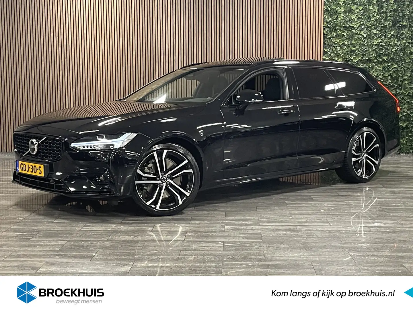 Volvo V90 B5 Ultimate Dark | Schuifdak | 360° Camera | Head- Noir - 1