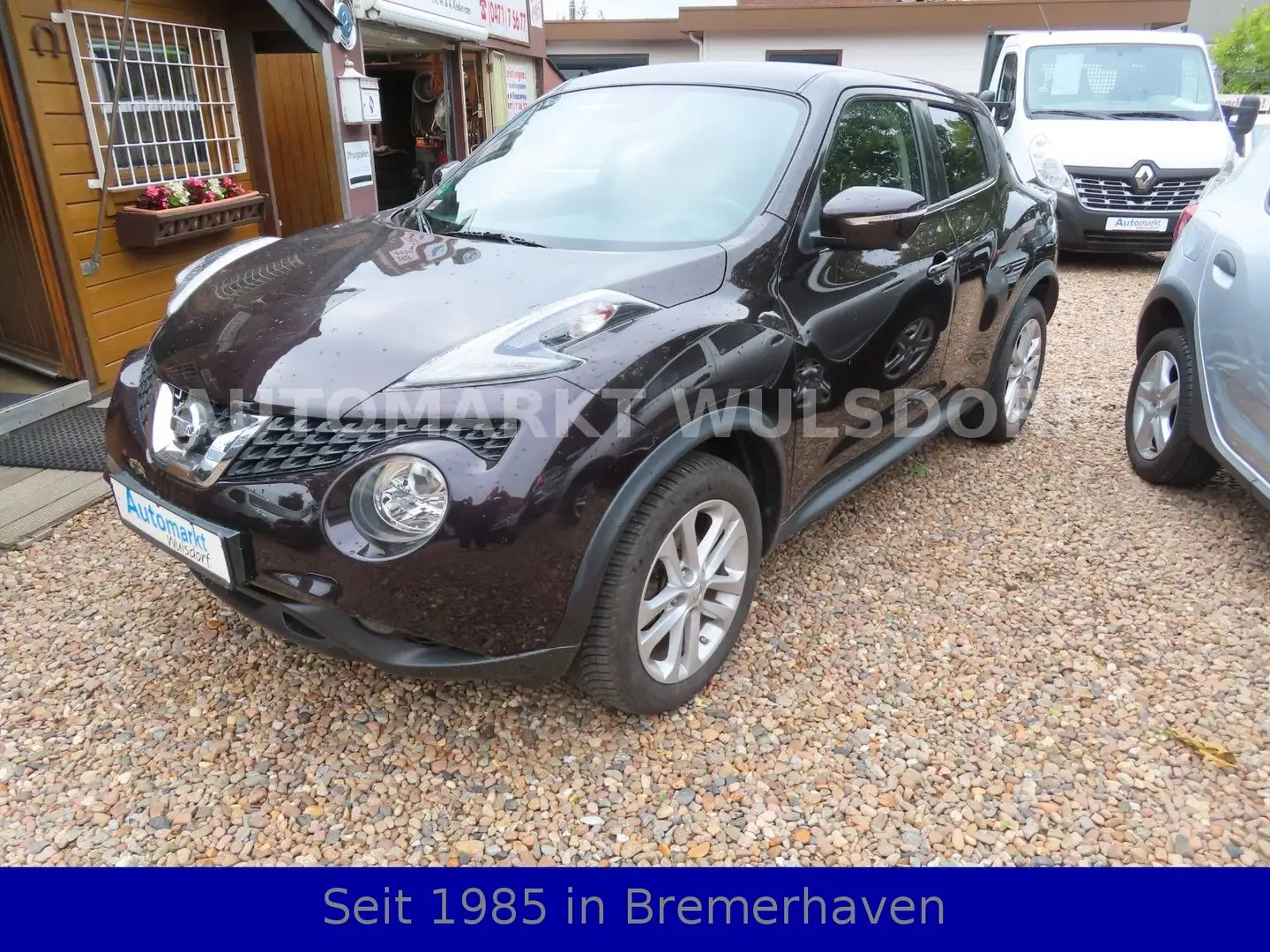 Nissan Juke Acenta,Erst:75000,Klima,Navi,Kamera,Alu, Schwarz - 1
