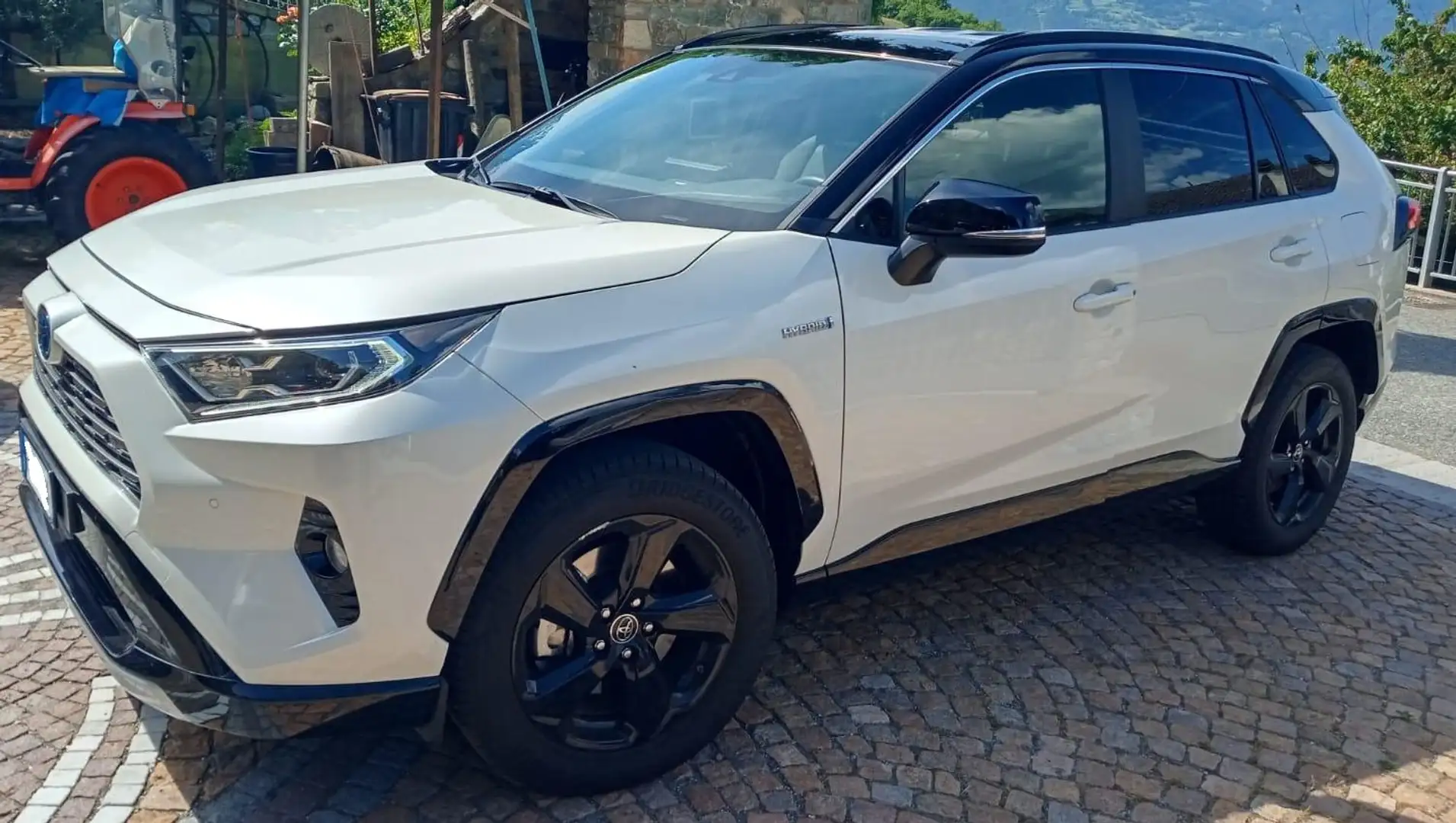 Toyota RAV 4 Rav4 V 2019 Rav4 2.5 HV (222CV) E-CVT AWD-I STYLE Bianco - 2