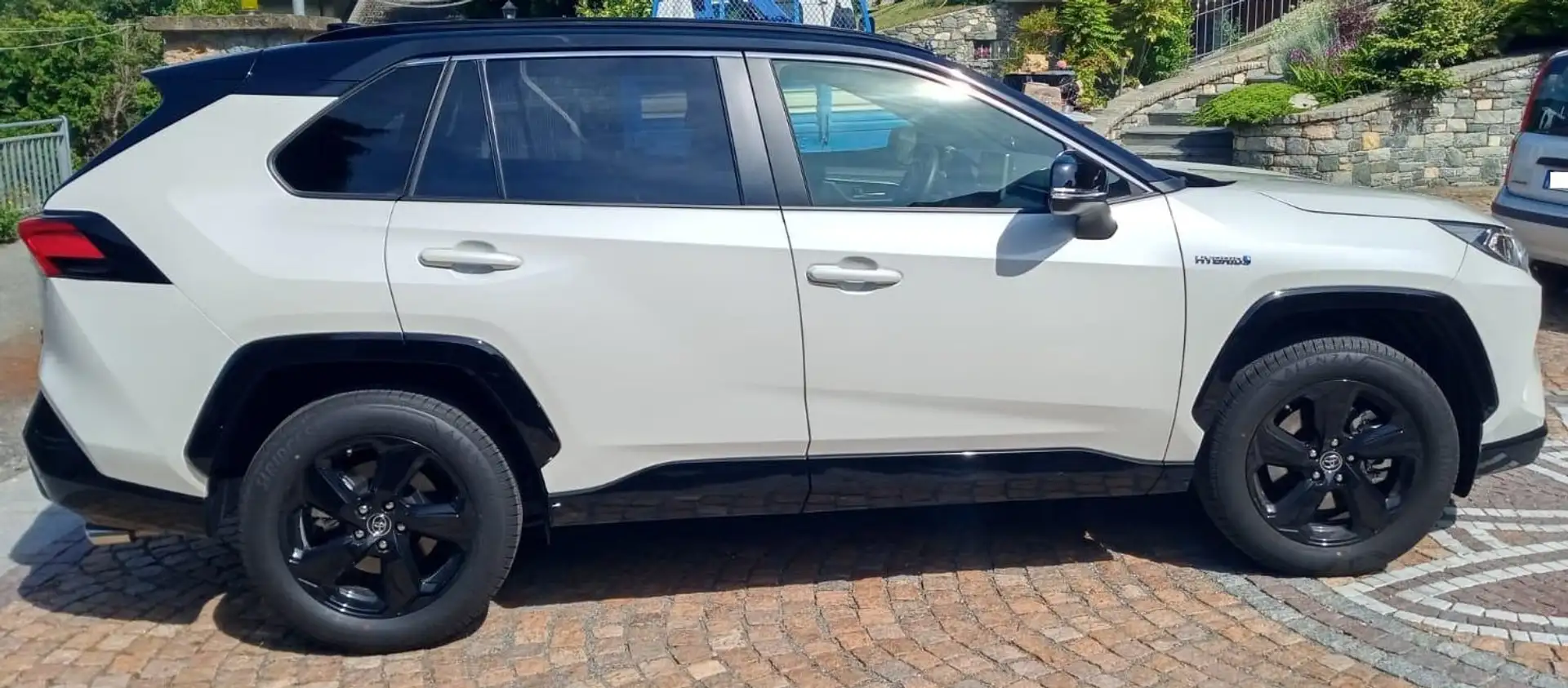Toyota RAV 4 Rav4 V 2019 Rav4 2.5 HV (222CV) E-CVT AWD-I STYLE Bianco - 1