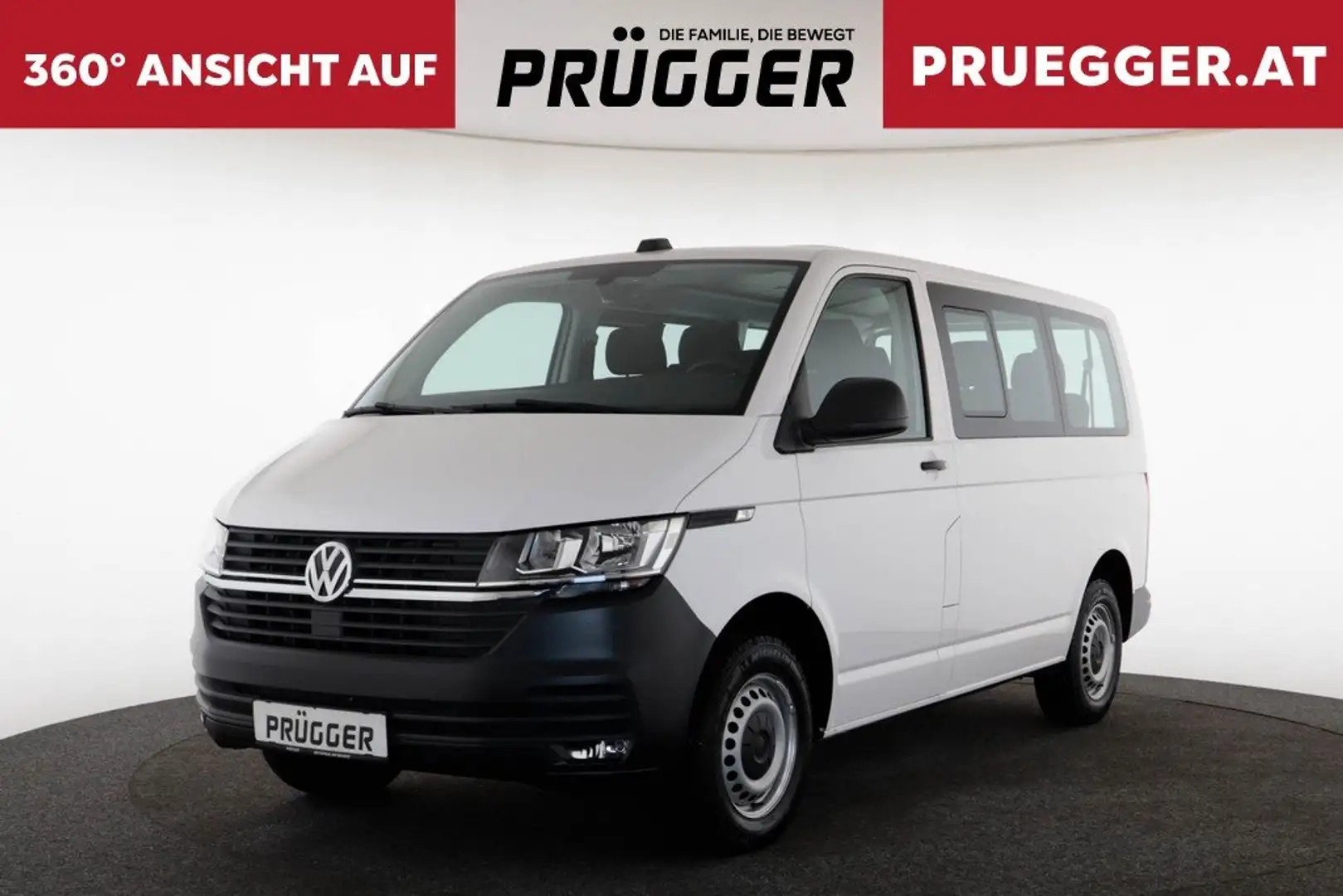 Volkswagen T6 Kombi 2,0 TDI 9-SITZE KLIMA MWST NUR 63.525KM Blanc - 1