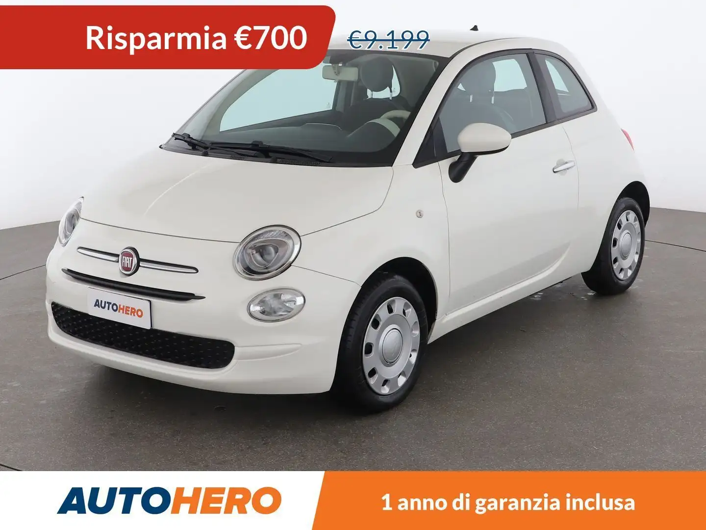 Fiat 500 1.2 Pop Bianco - 1