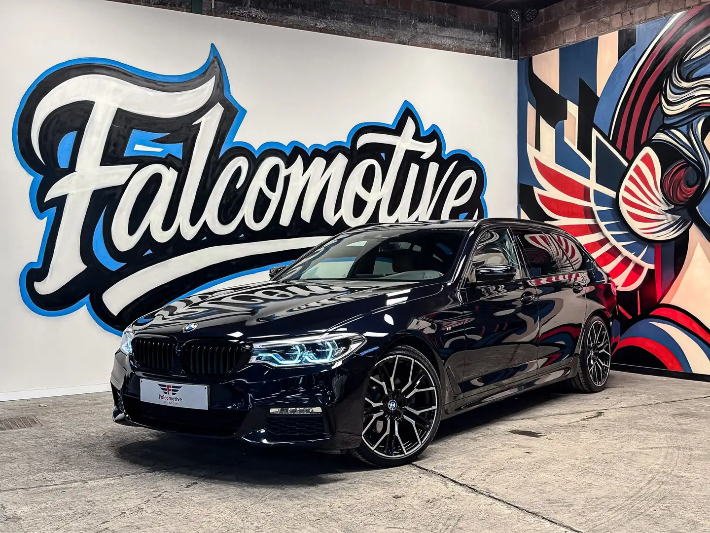 BMW 520 *AUT*M-SPORT*SHADOW*190 PK*TOURING* Albastru - 1