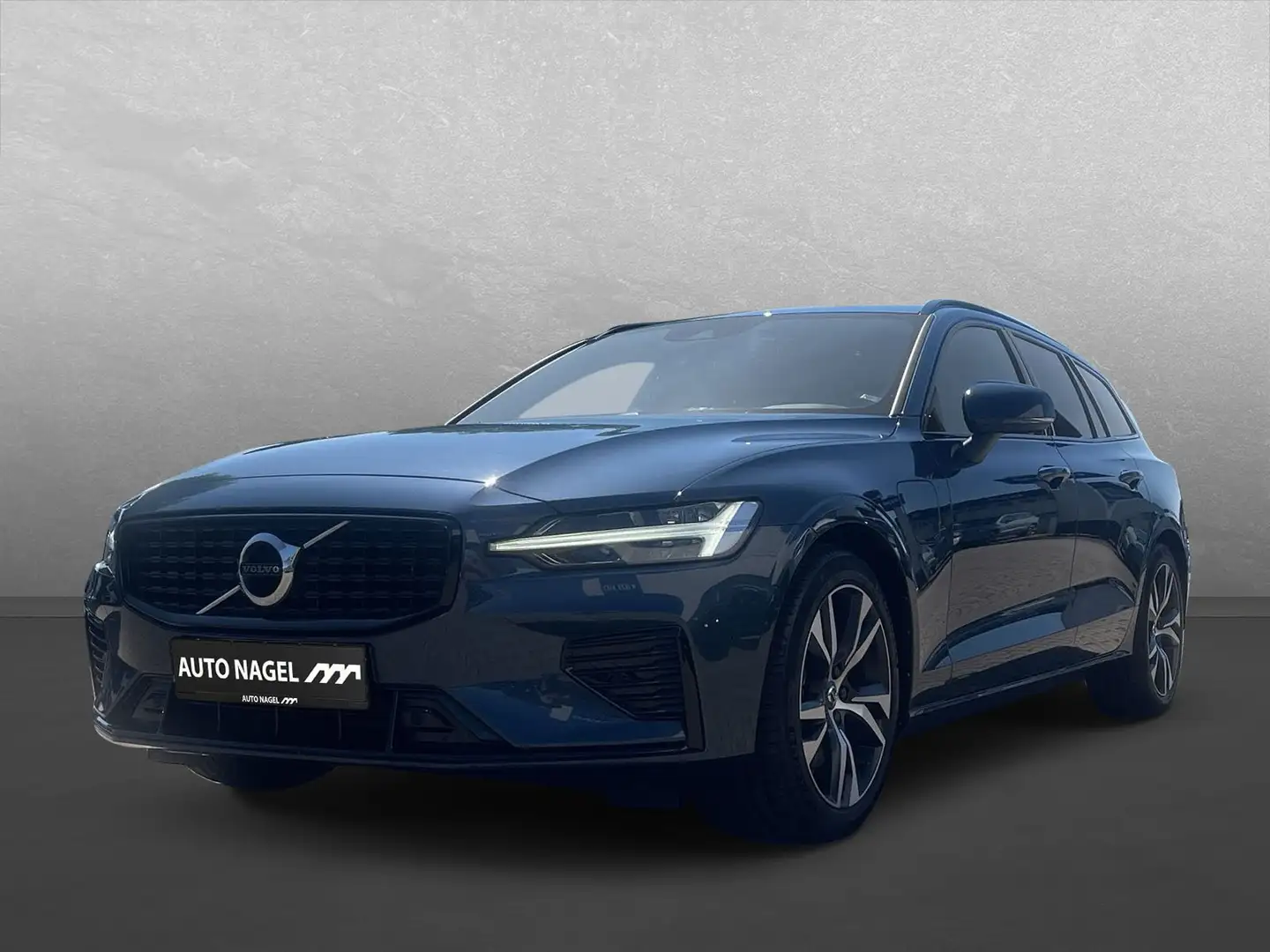 Volvo V60 T6 AWD R-Design+AHK+High Perfomance Sound Blauw - 1