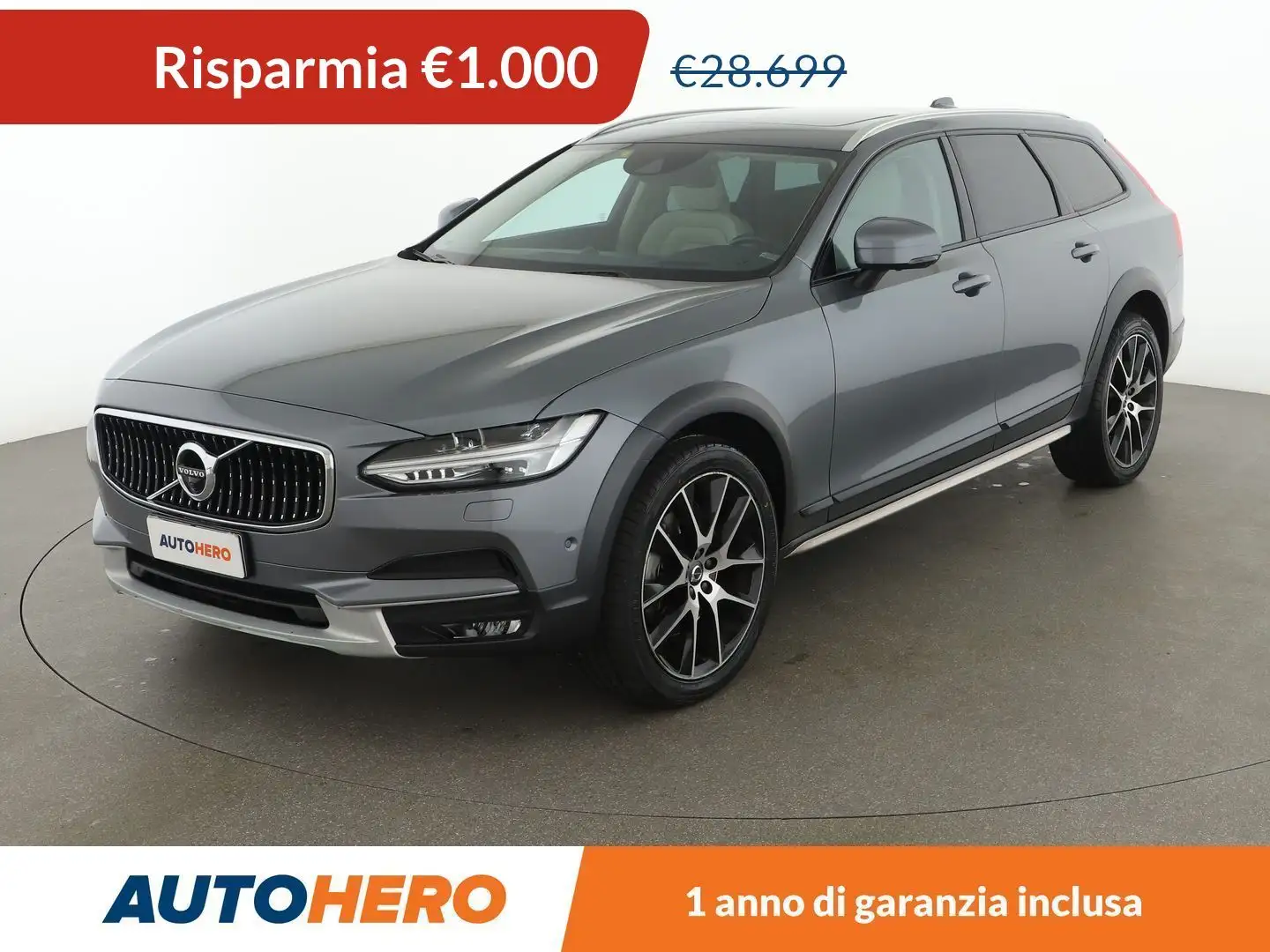 Volvo V90 Cross Country 2.0 T5 Geartronic Pro AWD Gris - 1