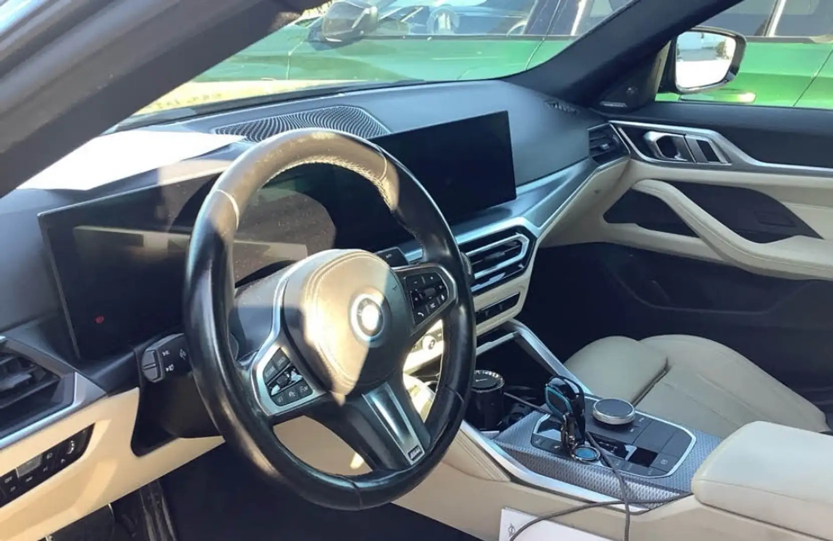 BMW i4 i4 eDrive 40 Msport PELLE CHIARA Nero - 2