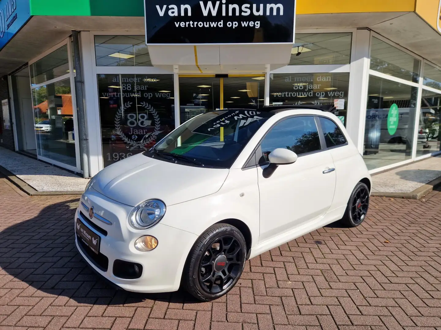 Fiat 500C 1.2 500S | Cabrio | Blanc - 2