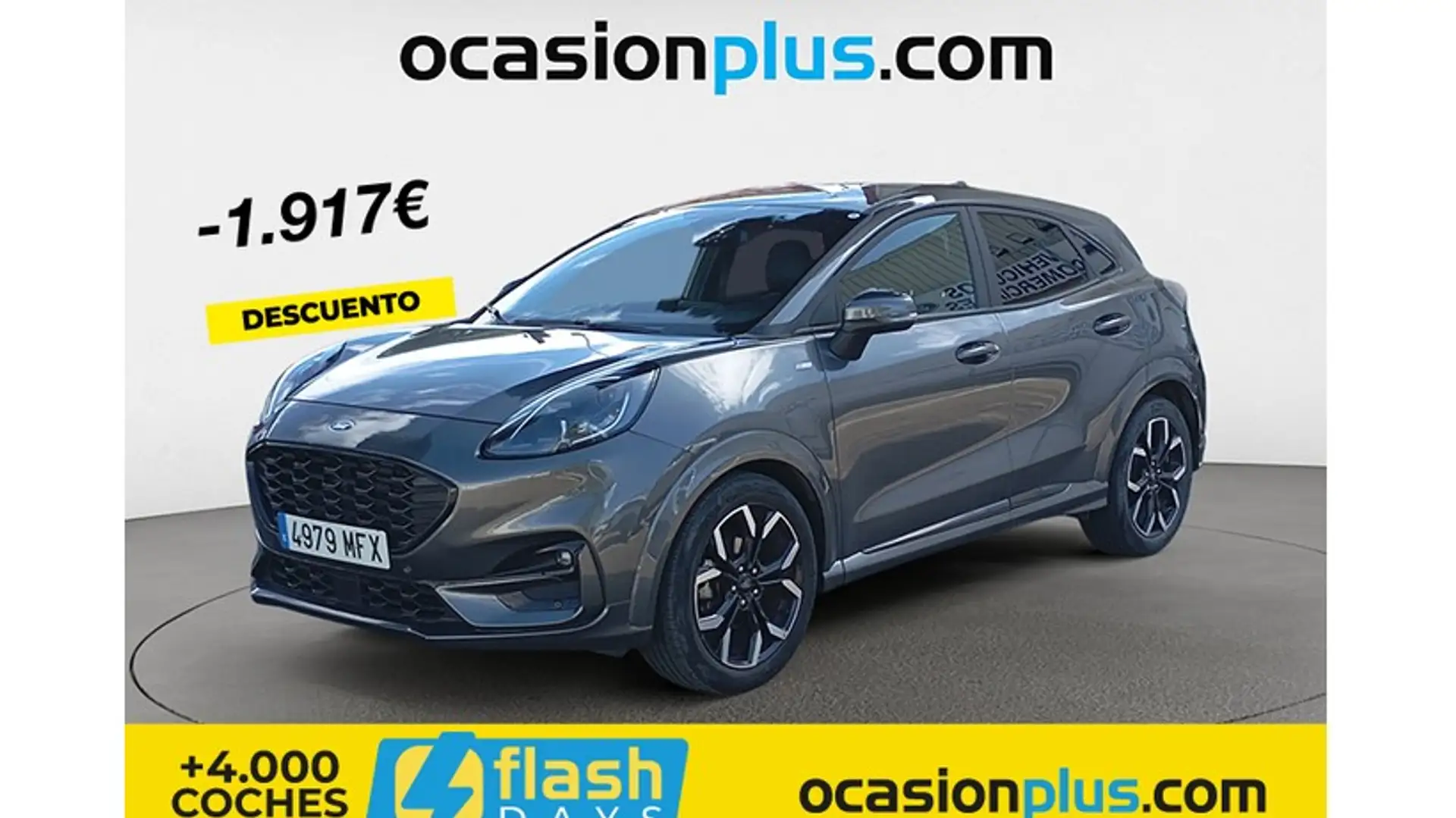 Ford Puma 1.0 EcoBoost MHEV ST-Line X 155 Gris - 1