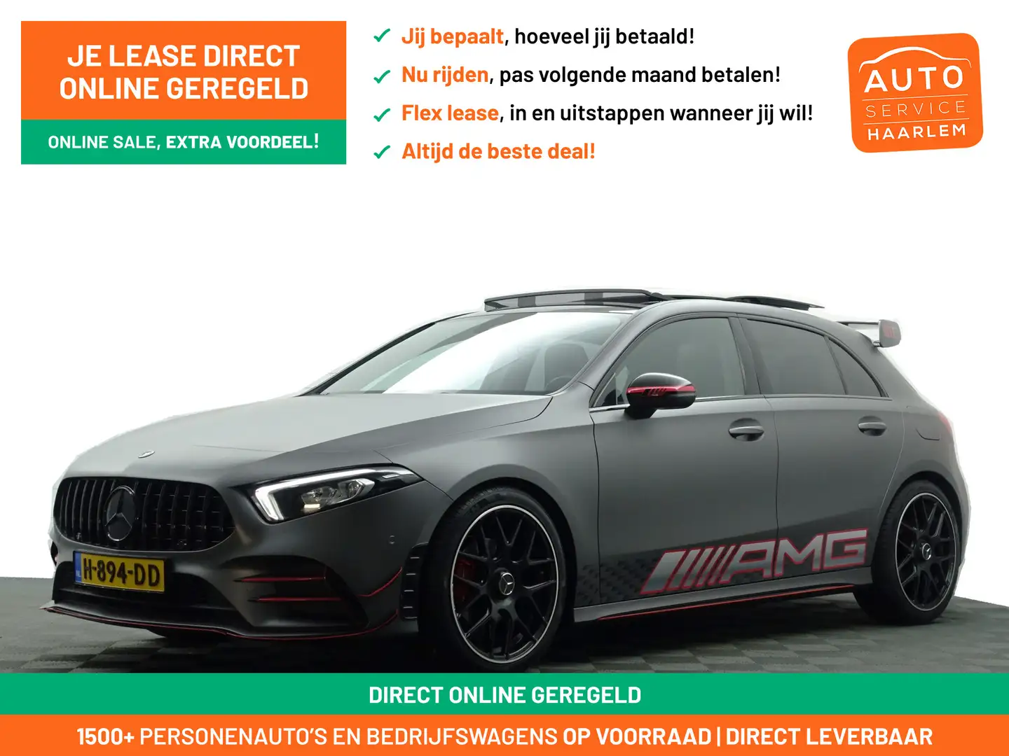 Mercedes-Benz A-klasse AMG Street Style Edition Aut- Panoramadak Gris - 1