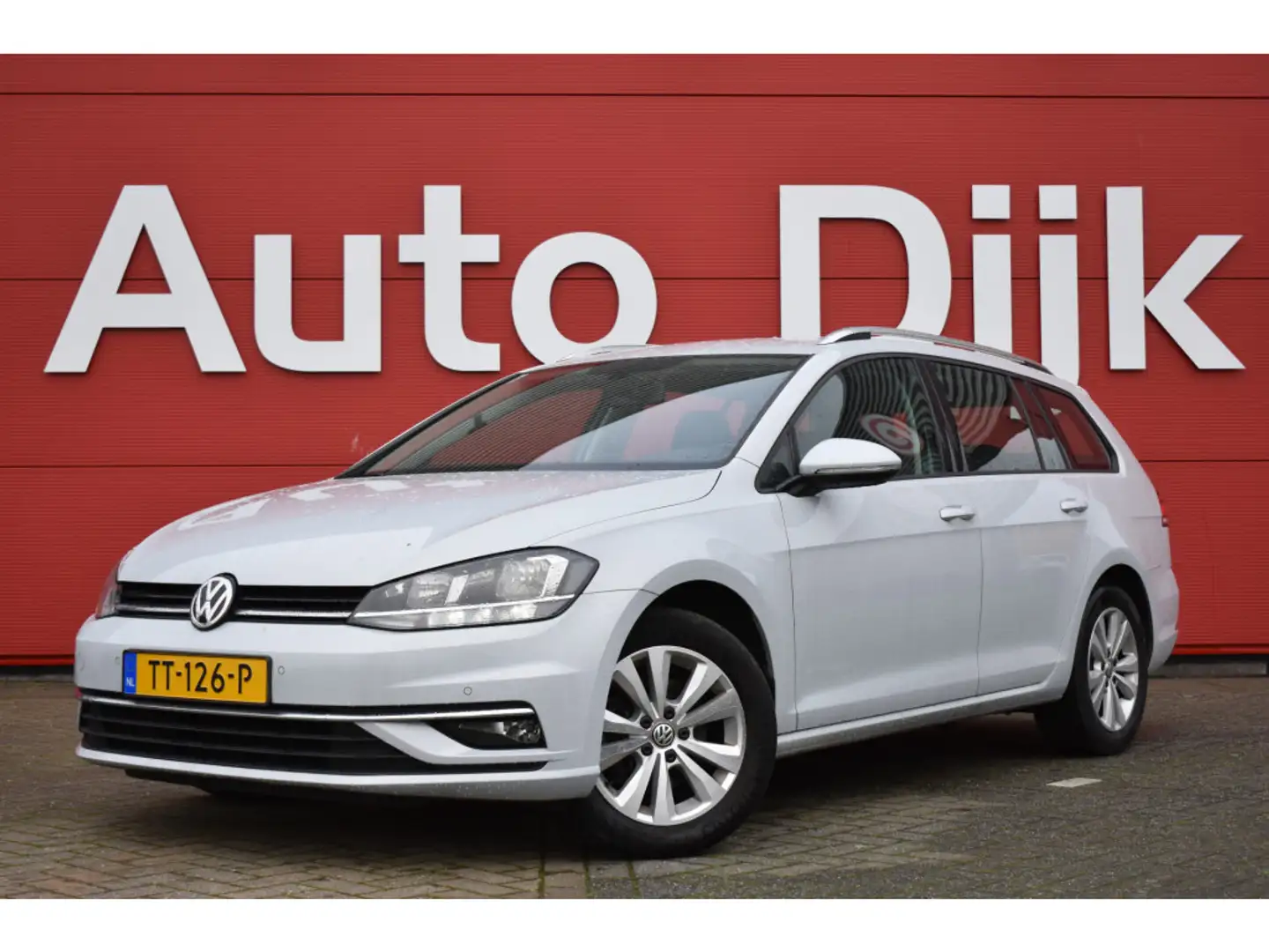 Volkswagen Golf Variant 1.6 TDI Comfortline Business DSG | Carplay | Adapt Weiß - 1