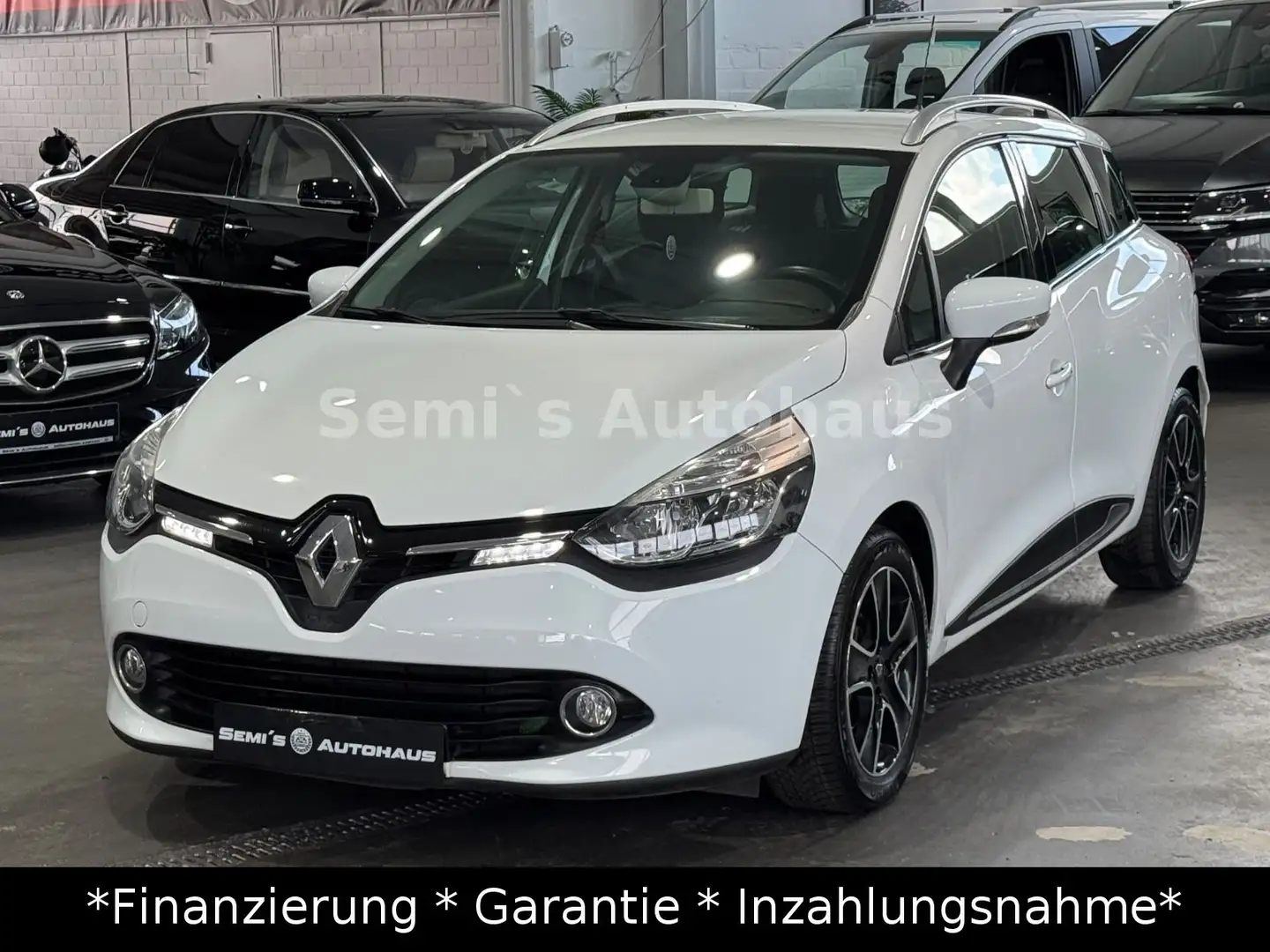 Renault Clio IV Grandtour Luxe*Navi*R-Kam*AHK* Weiß - 1