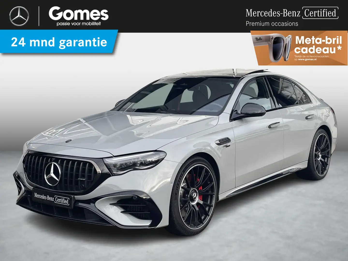 Mercedes-Benz E 53 AMG 4MATIC+ Night Edition | Alpine grijs MANUFAKTUR | Gris - 1