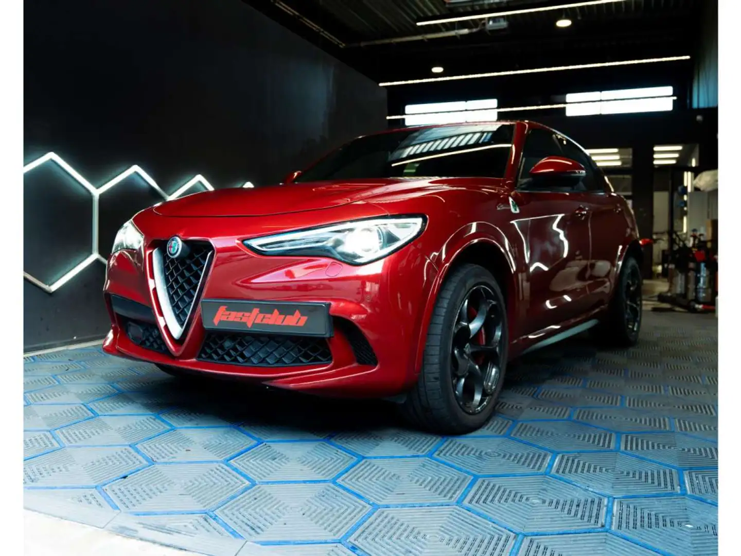 Alfa Romeo Stelvio Quadrifoglio Quadrifoglio 510CV Full options Rouge - 1